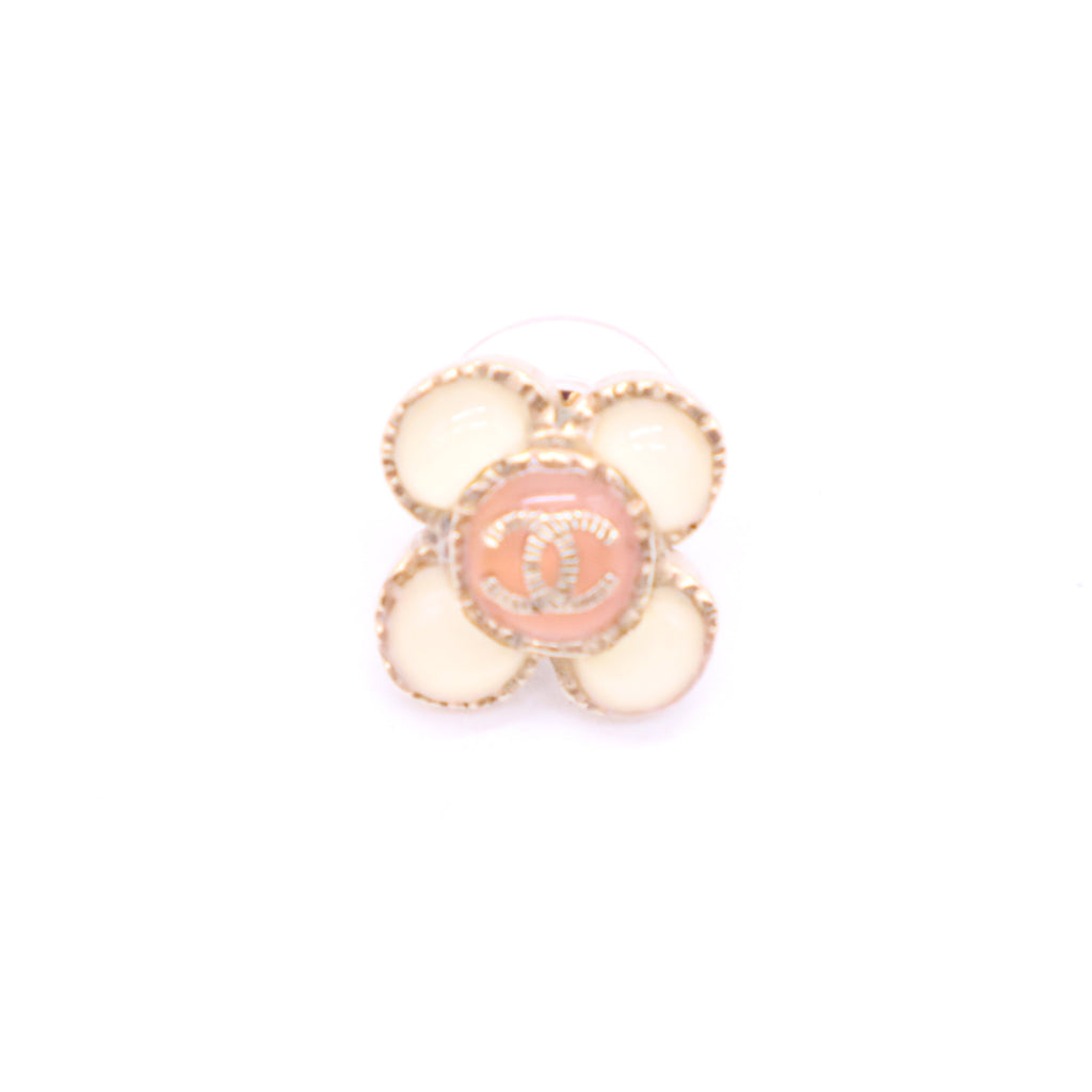 Earrings Cruise Pink Gold Floral W20317