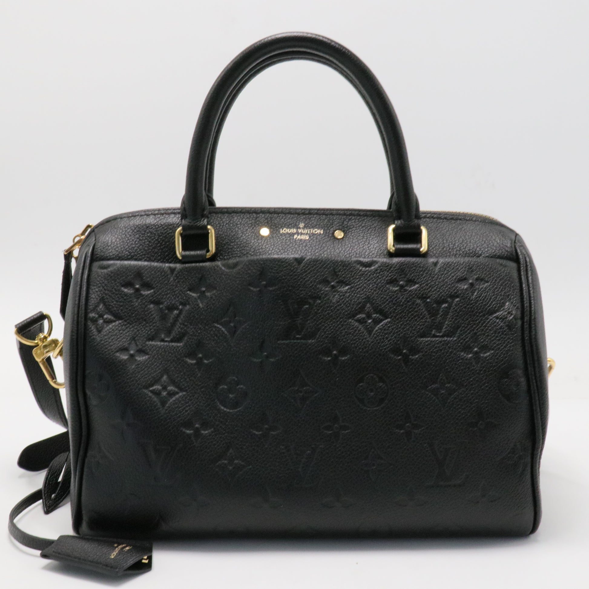 "Speedy Bandouliere NM Bag Monogram Empreinte Leather 25 "