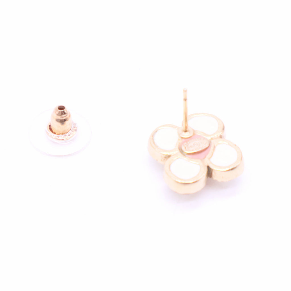 Earrings Cruise Pink Gold Floral W20317