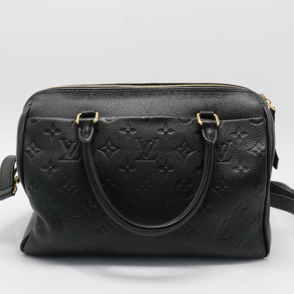 "Speedy Bandouliere NM Bag Monogram Empreinte Leather 25 "