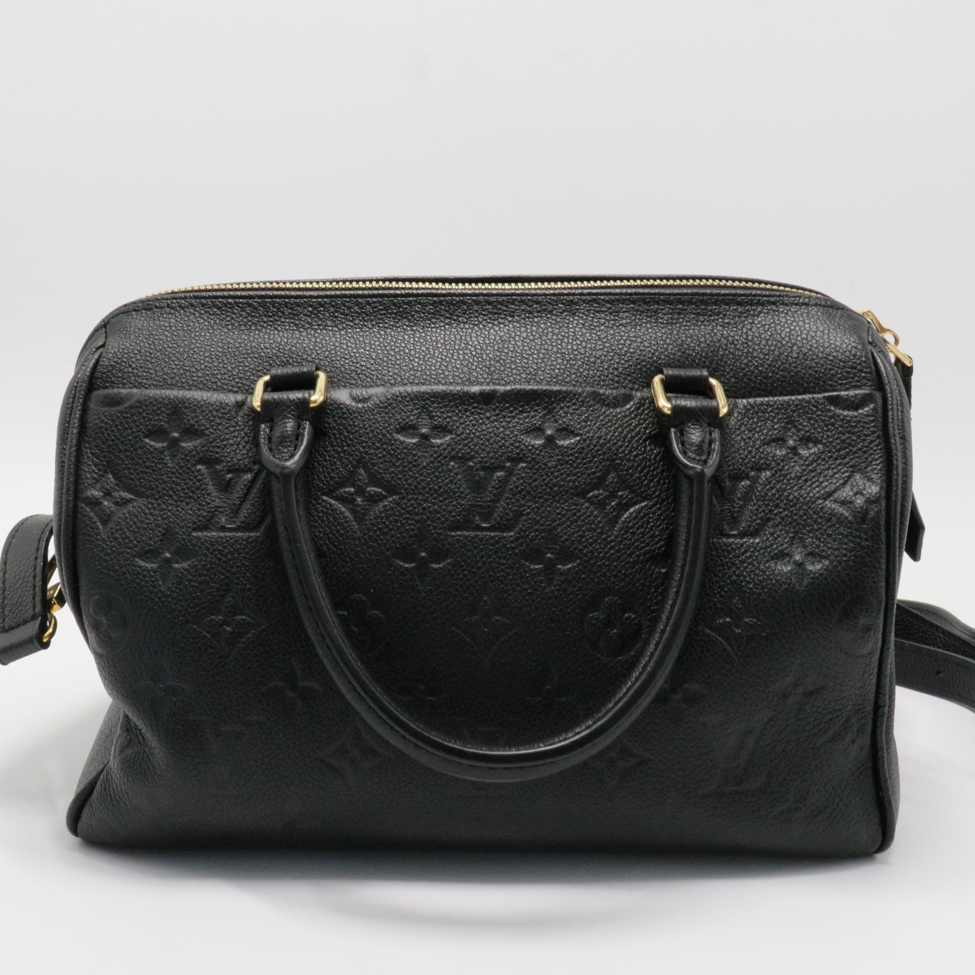 "Speedy Bandouliere NM Bag Monogram Empreinte Leather 25 "