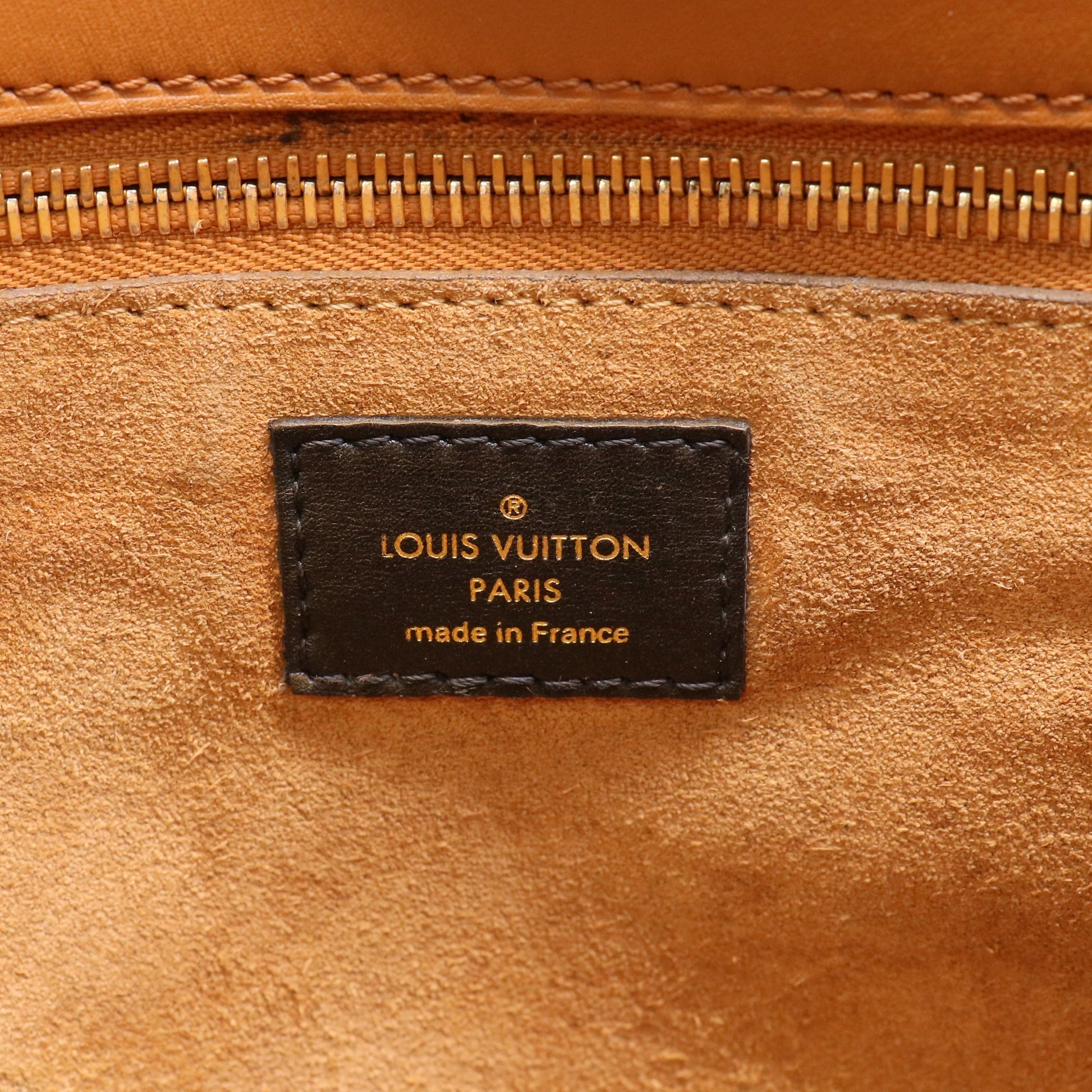 Monogram Cuir Orfevre Tote W PM Noisette twins
