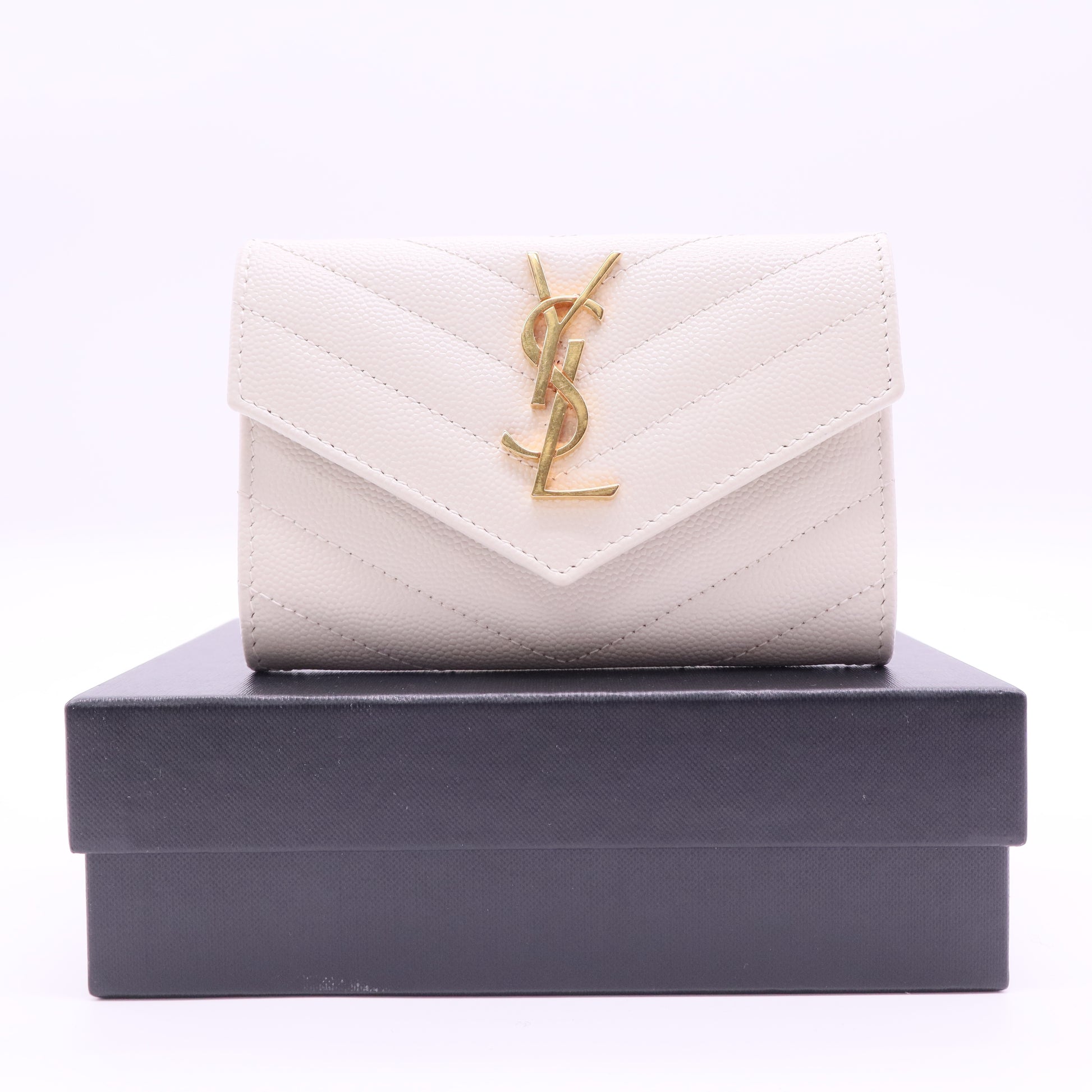Cassandre Matelasse Small Envelope Wallet Twins