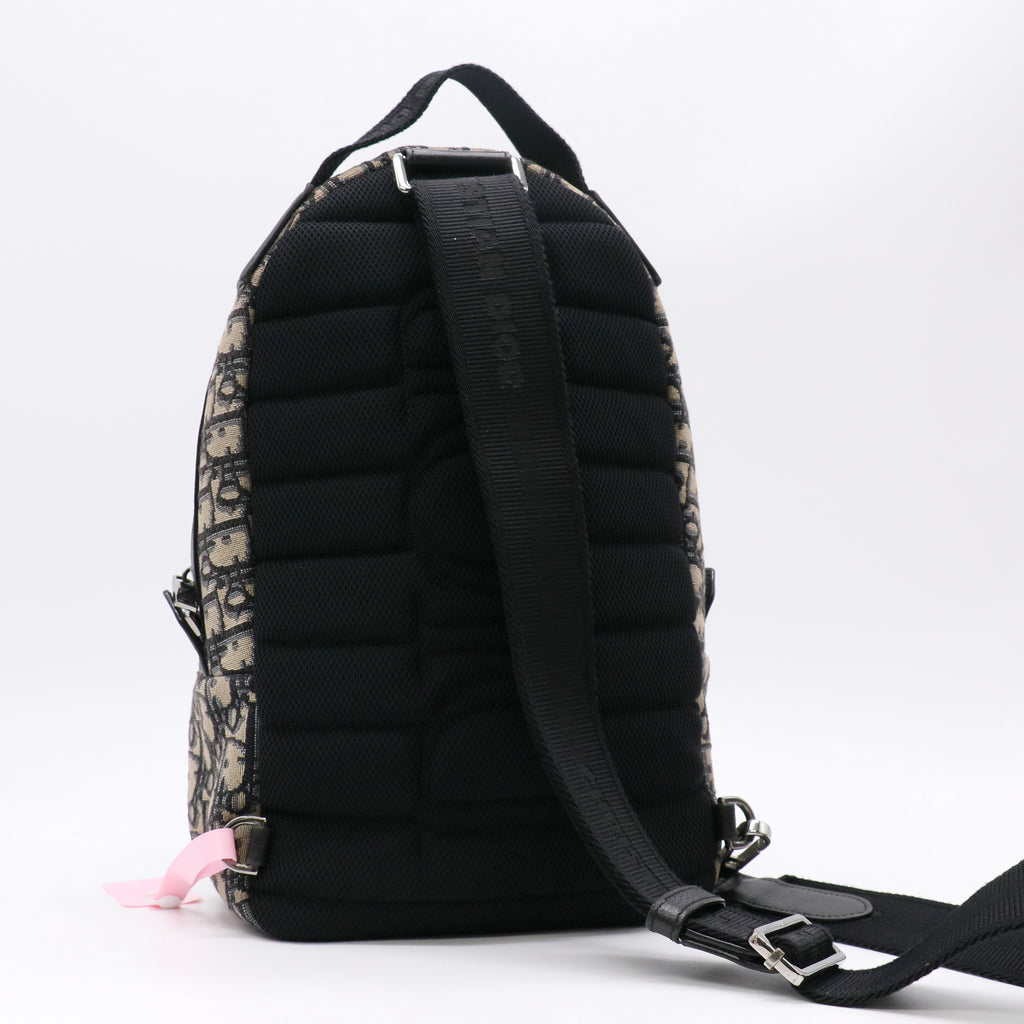 DIOR MEN Mini Oblique Rider Sling Backpack twins LDJ5591