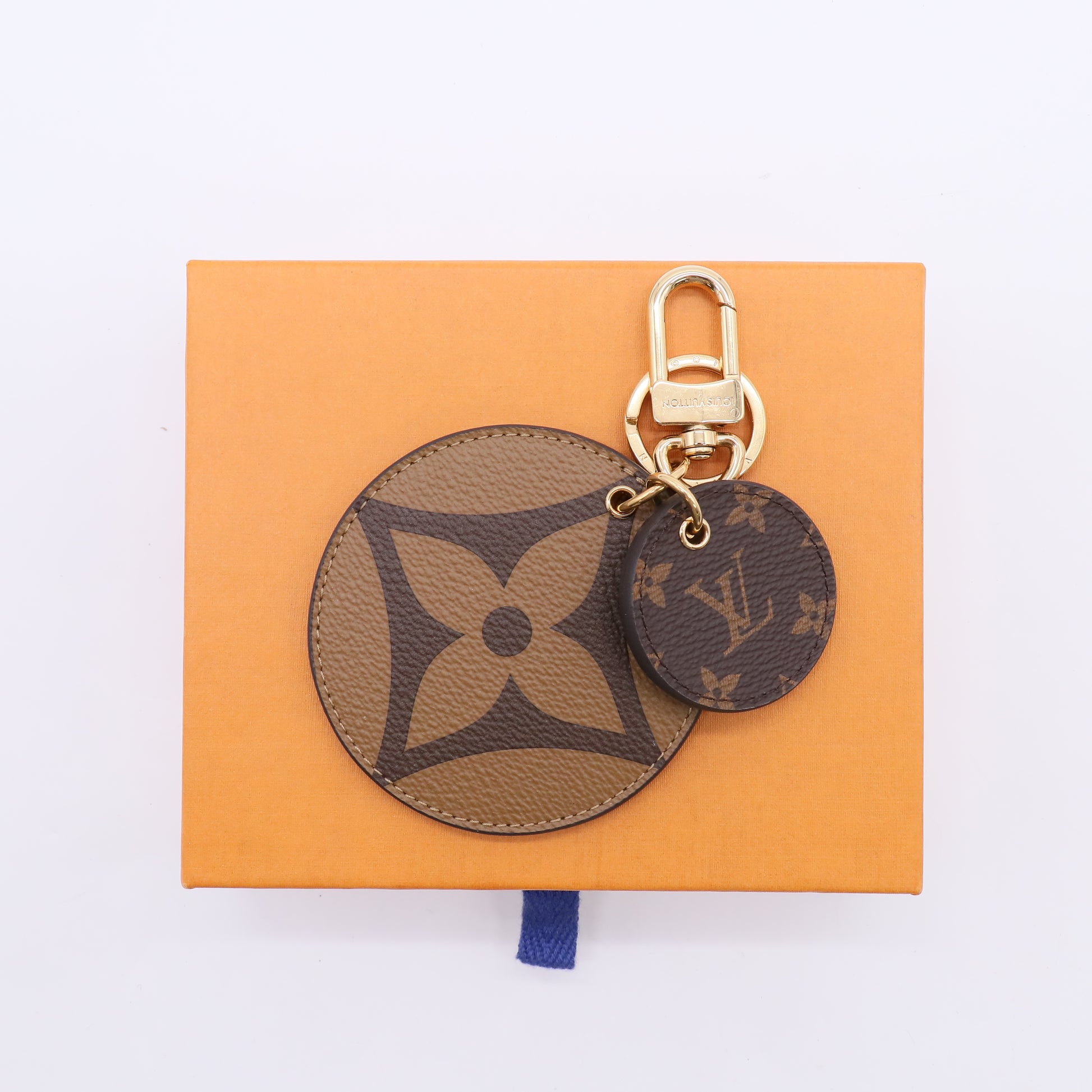 Monogram Reverse Key Holder Bag Charm W22583