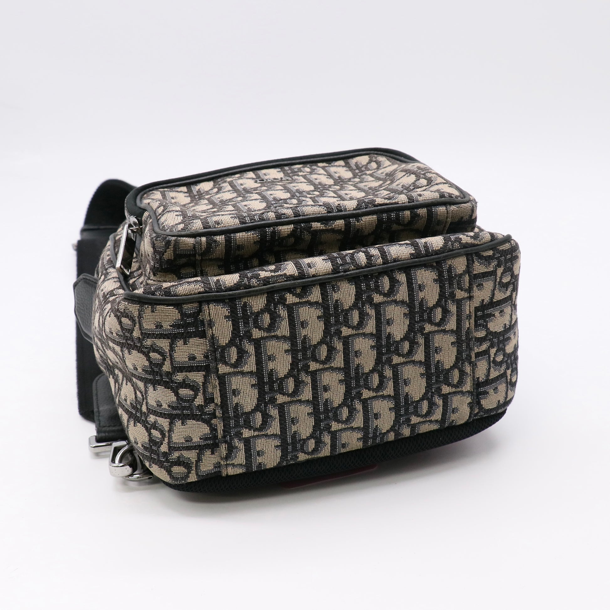 DIOR MEN Mini Oblique Rider Sling Backpack twins LDJ5591