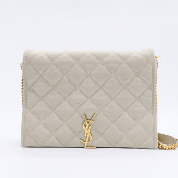 Small Monogram Quilted Becky Chain Bag