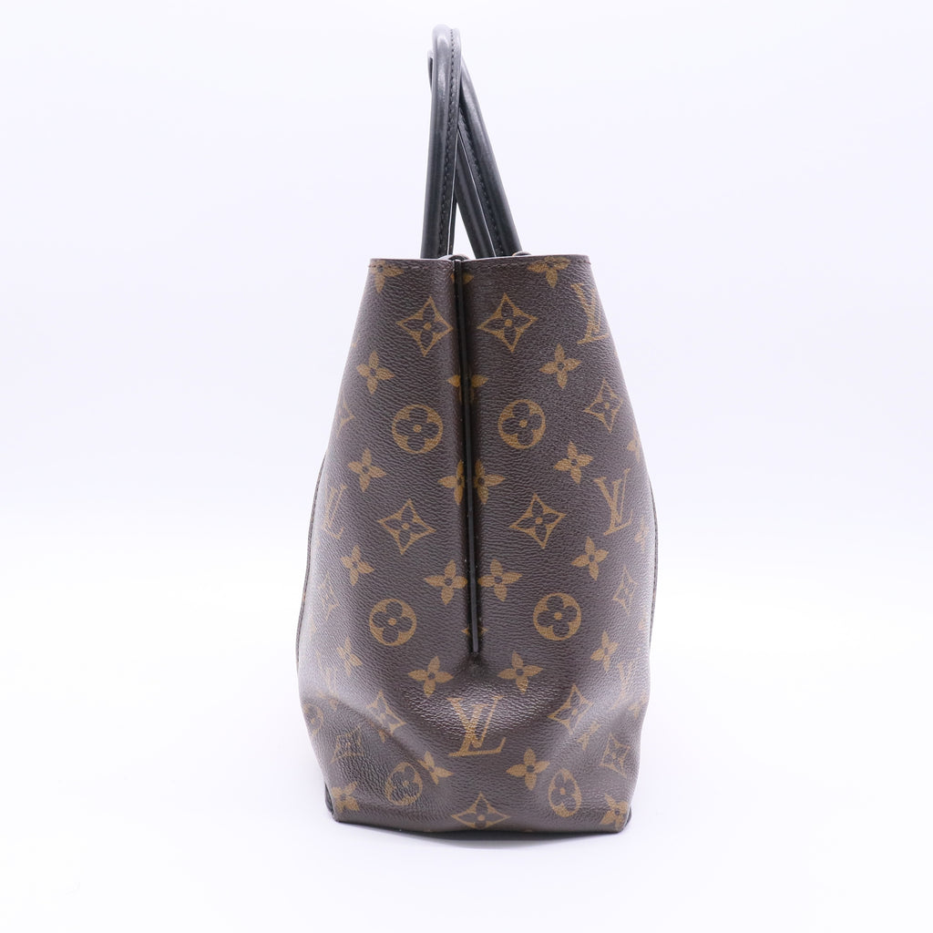 Monogram Cuir Orfevre Tote W PM Noisette twins