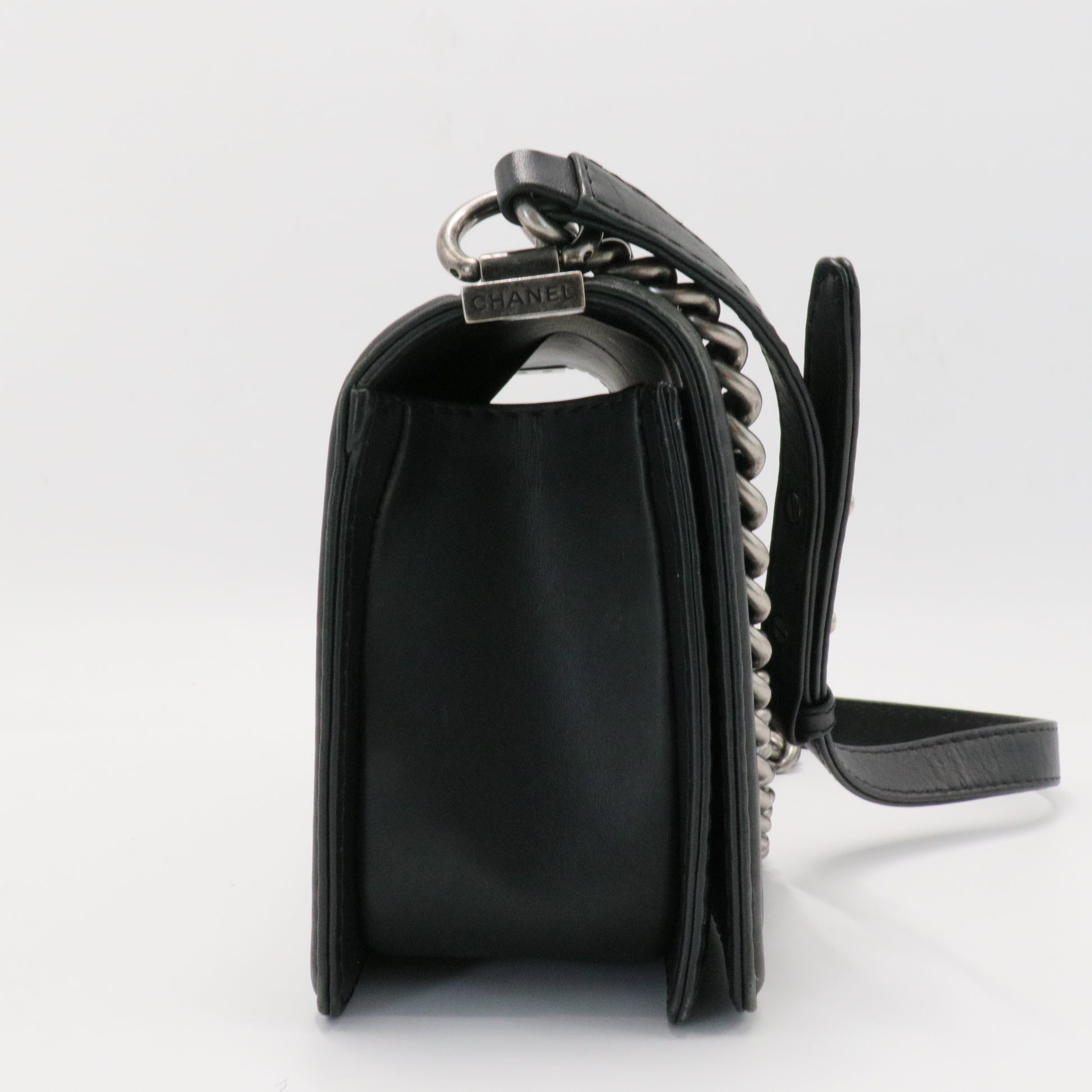 Boy Flap Bag Quilted Lambskin Old Medium