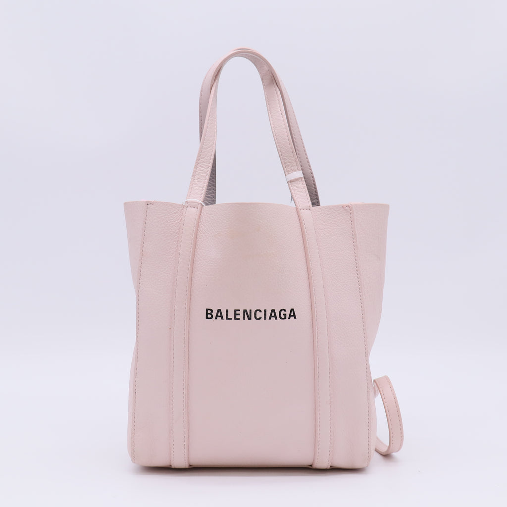 Balenciaga Calfskin XS Everyday Tote Black twins LDJ5593