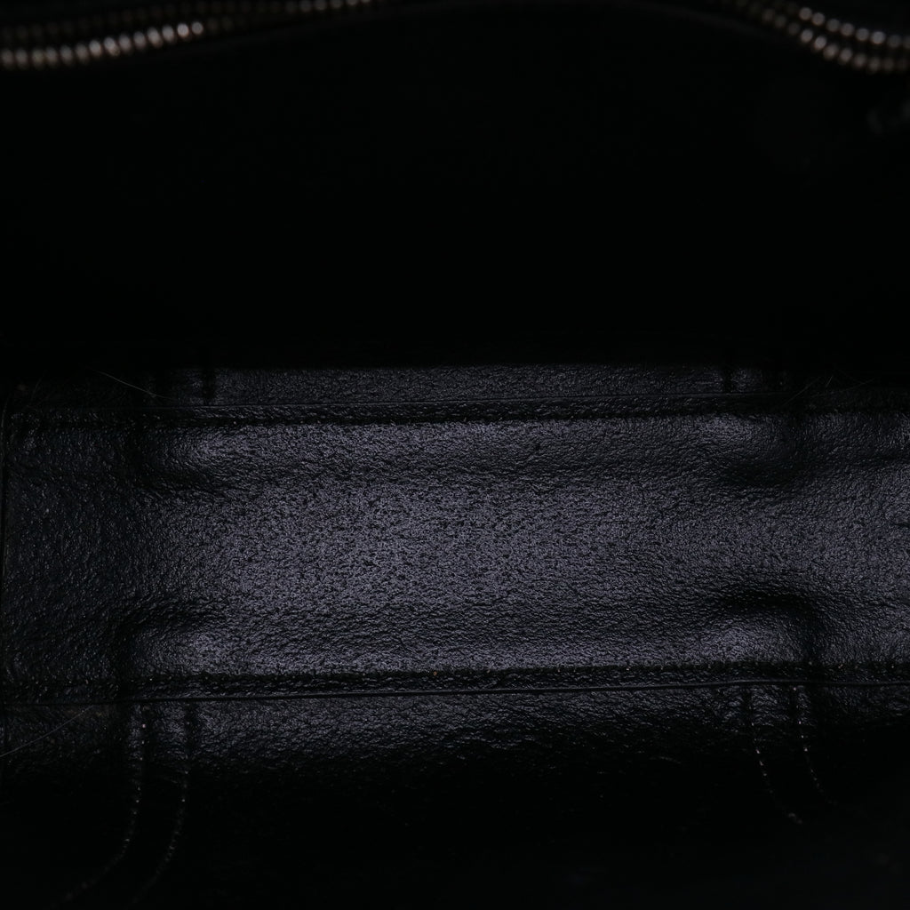 Balenciaga Calfskin XS Everyday Tote Black twins LDJ5593