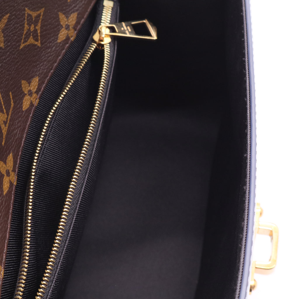 Cherrywood Handbag Vernis with Monogram Canvas PM twins