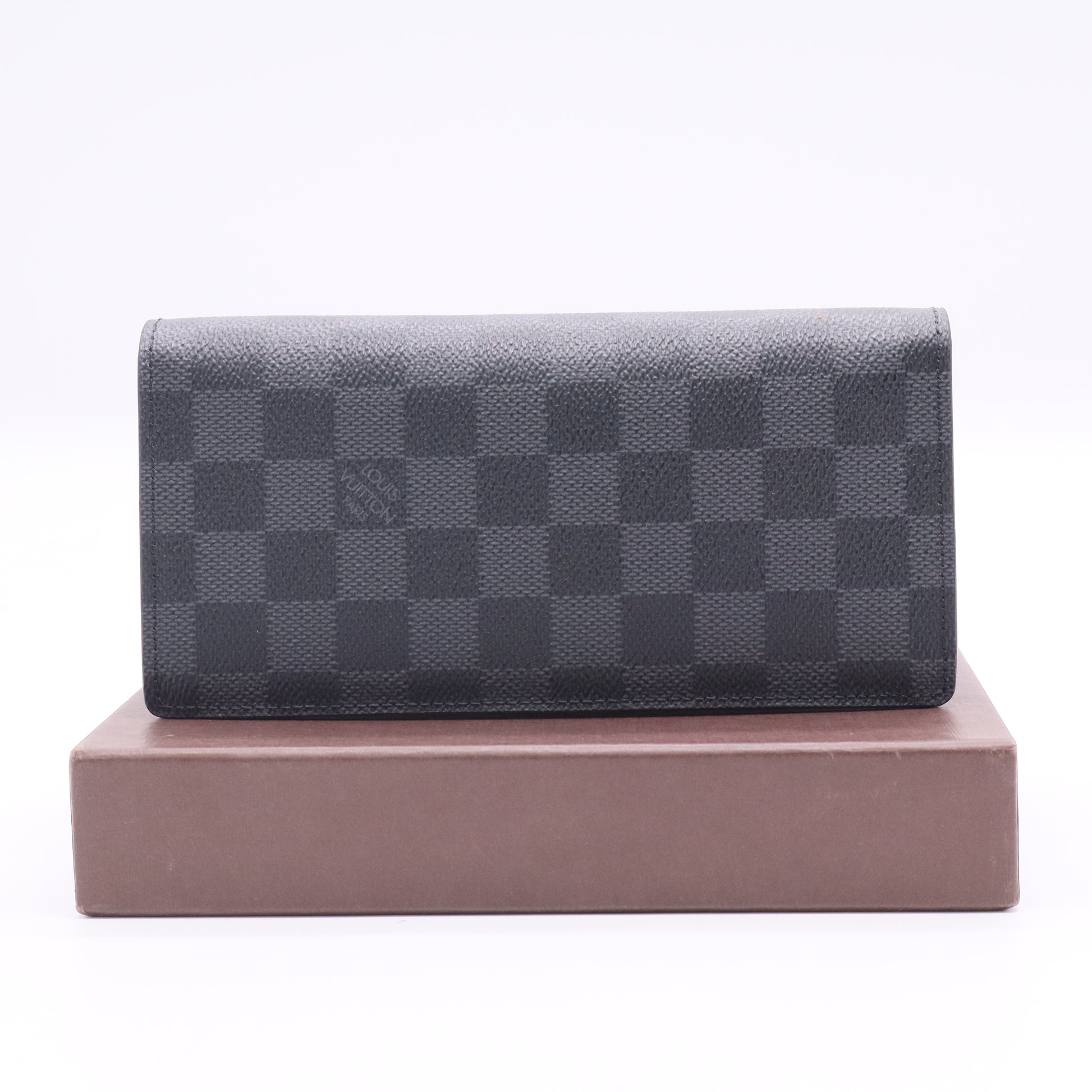 Damier Graphite Portefeuille Long Modulable Wallet twins