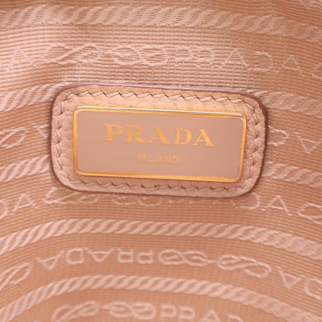 Double Zip Camera Bag Vitello Daino Twins