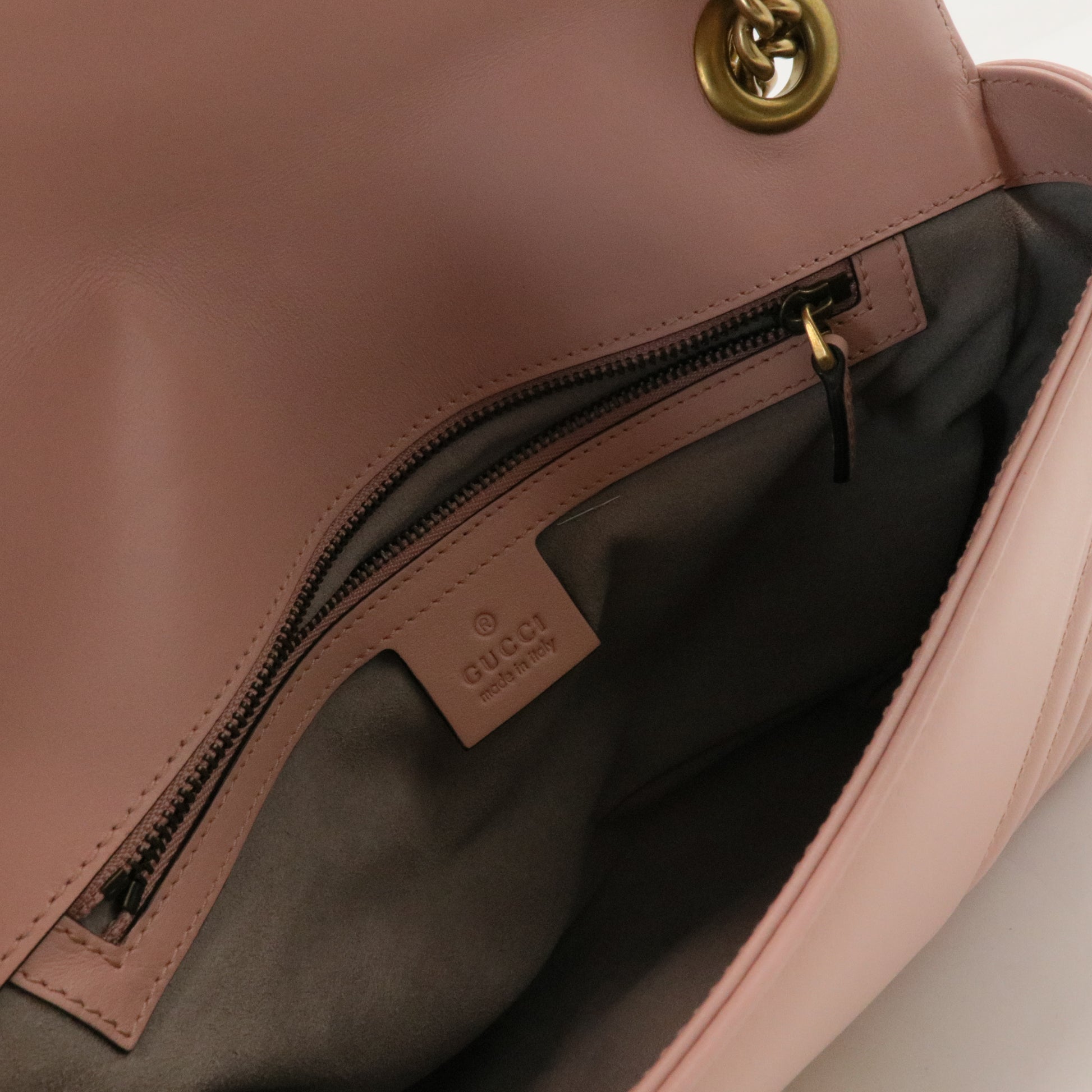 GG Marmont Small Matelassé Shoulder Bag