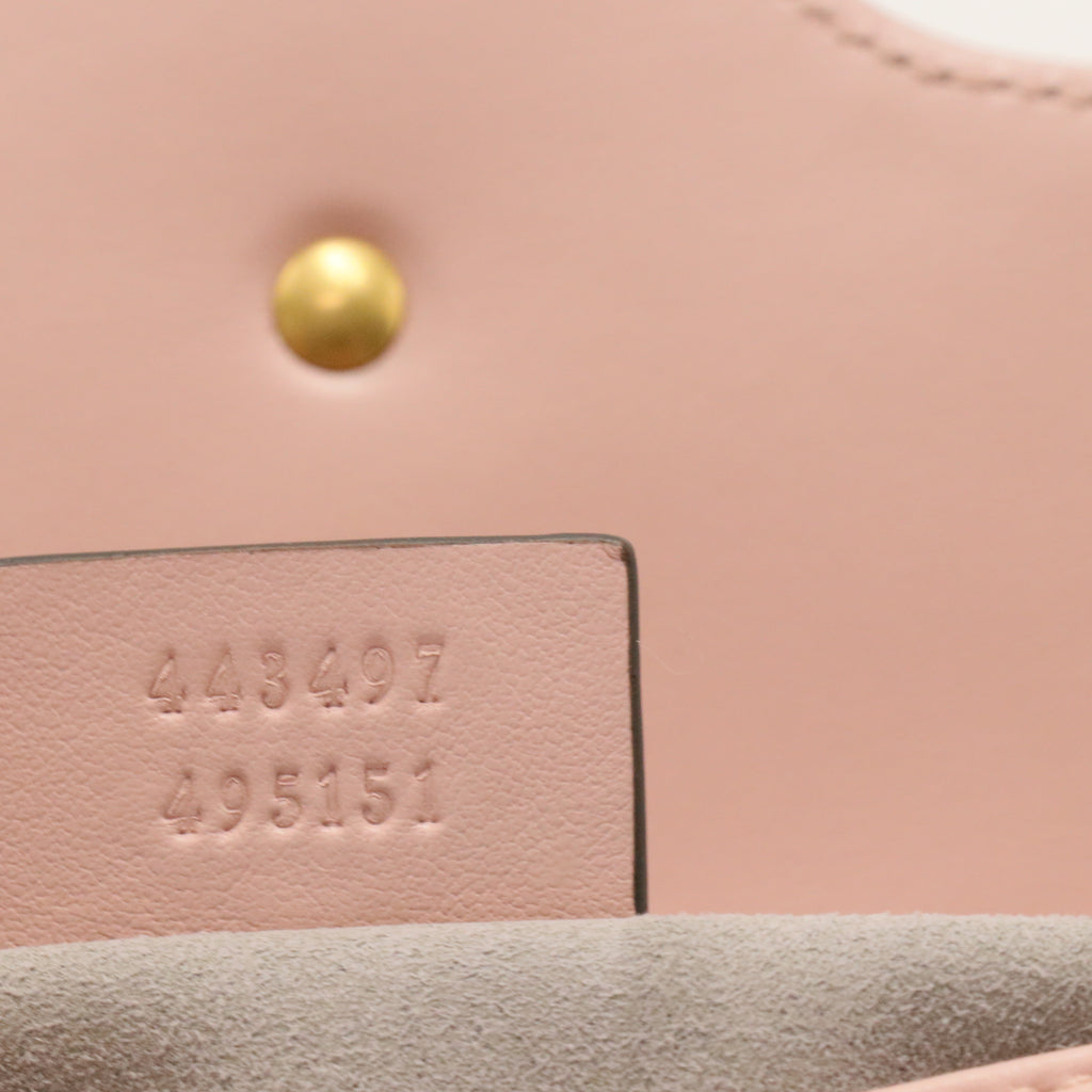 GG Marmont Small Matelassé Shoulder Bag