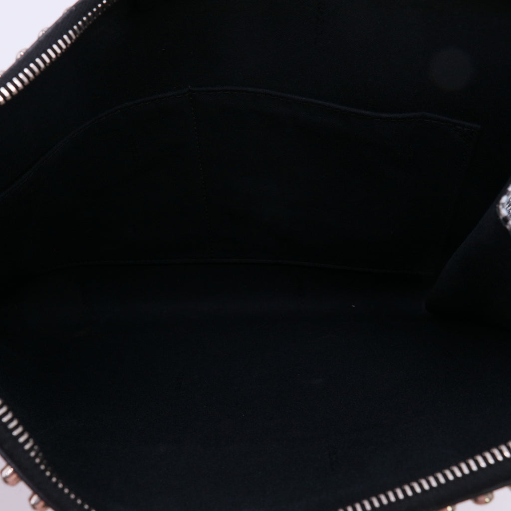 Fendi Saffiano Leather Karlito Flat Clutch twins LDJ5568