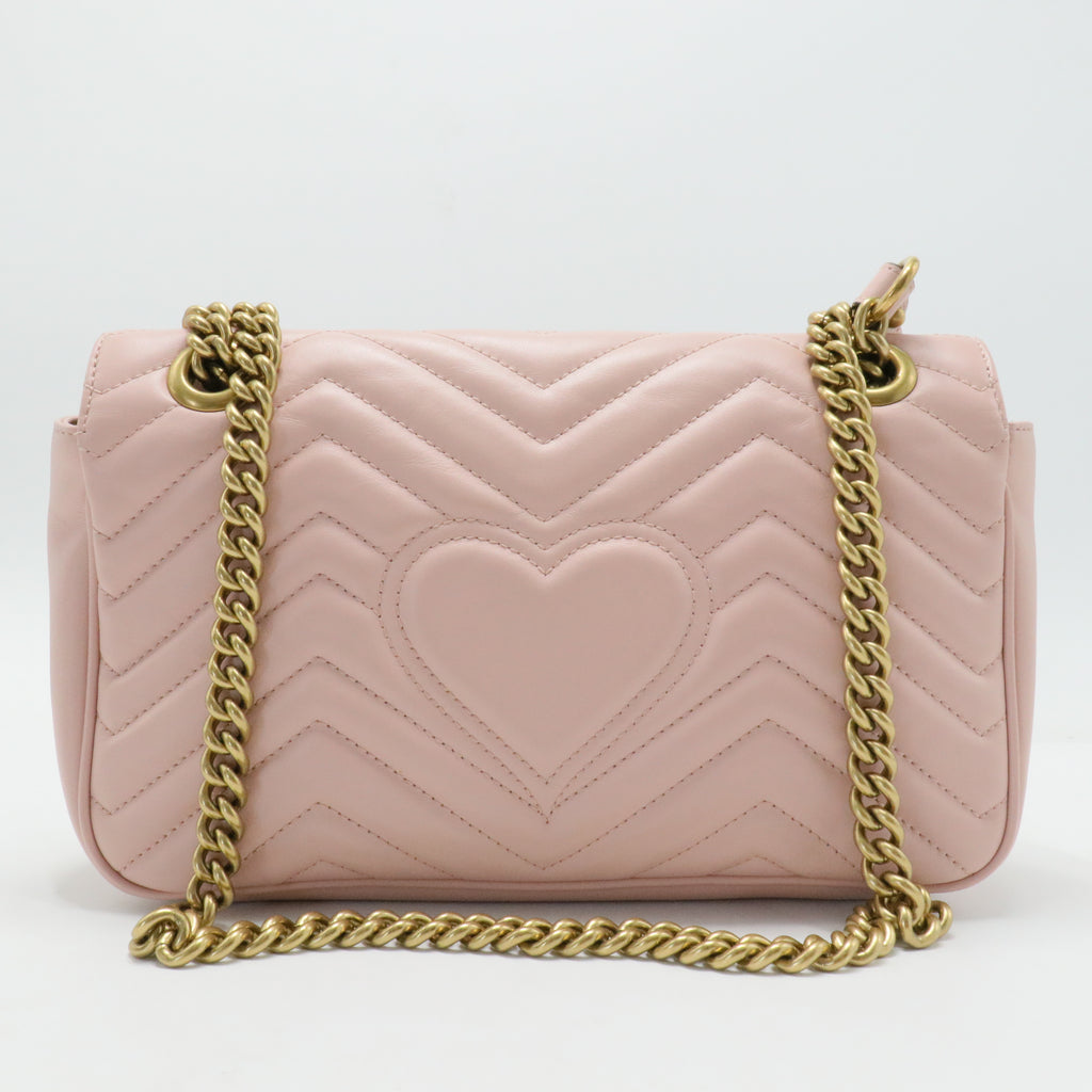 GG Marmont Small Matelassé Shoulder Bag