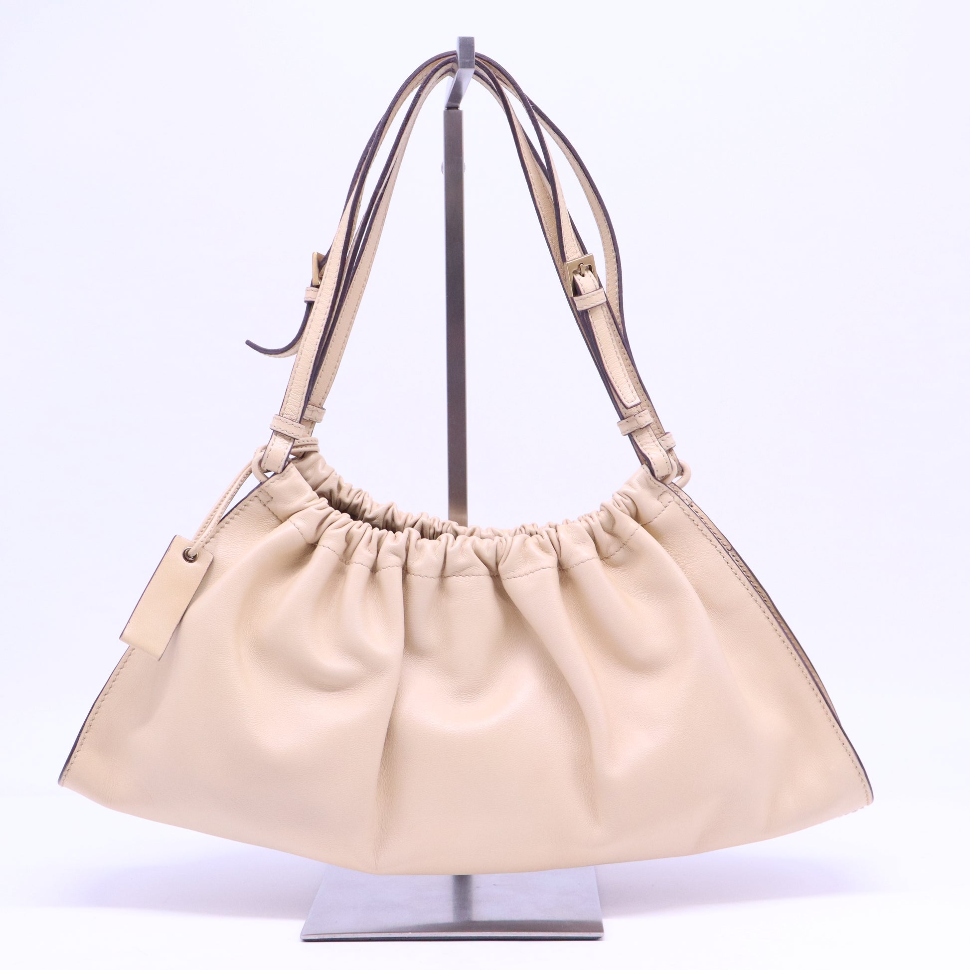 Leather Scrunch Hobo