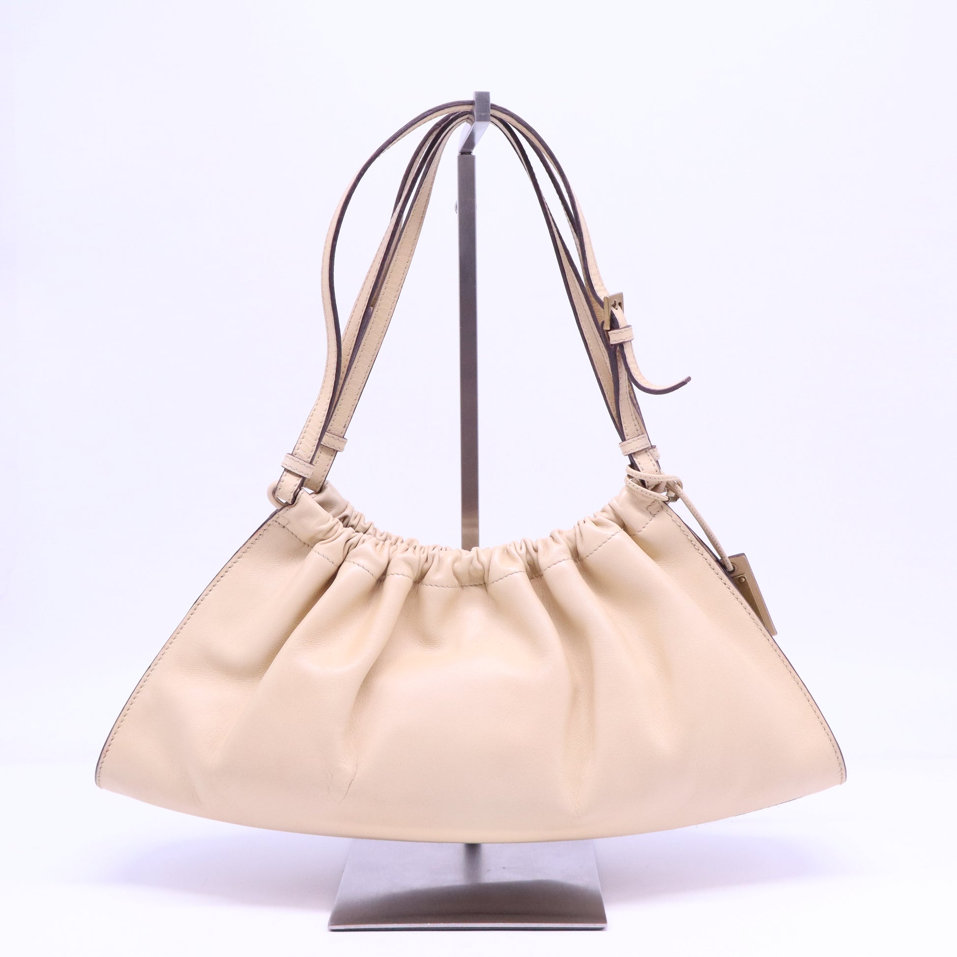 Leather Scrunch Hobo