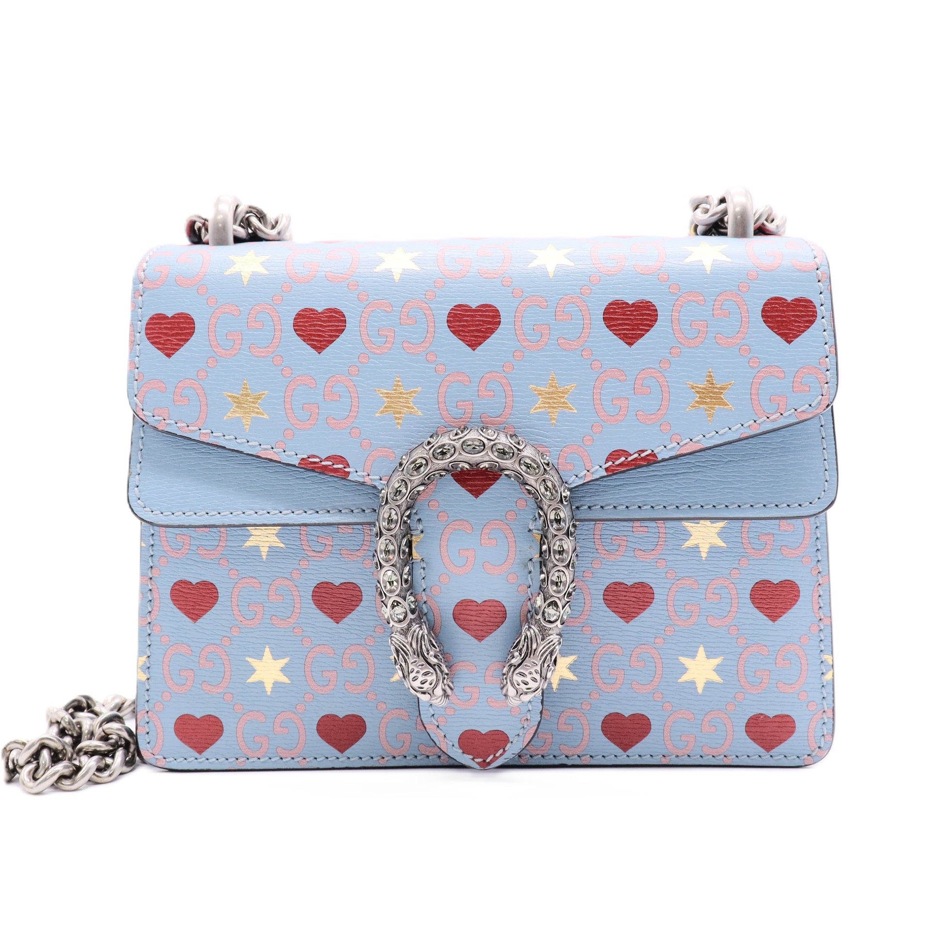 Gucci 1Limited Edition for DFS Small Multicolor Dionysus twins
