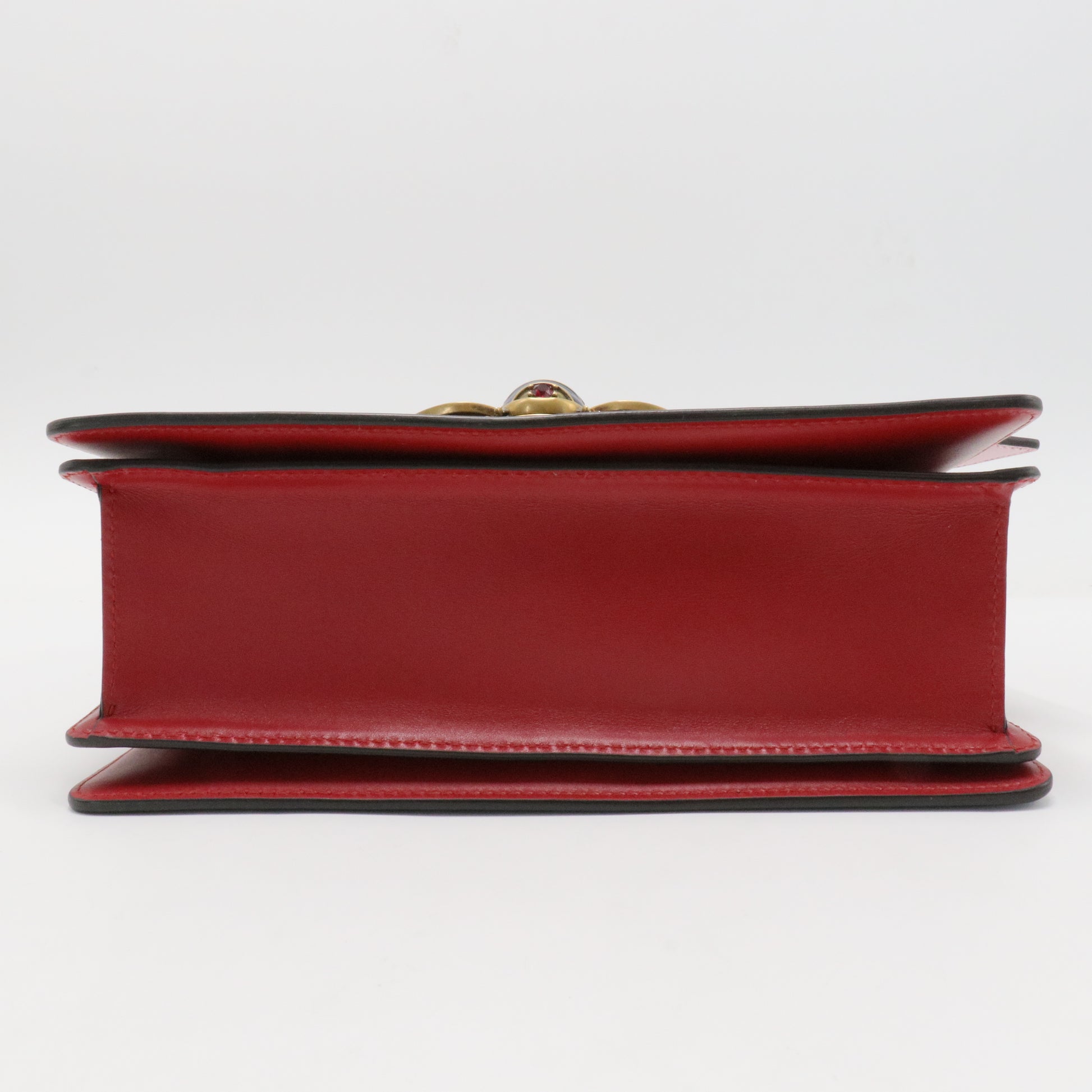 Queen Margaret Top Handle Bag Colorblock Leather Small