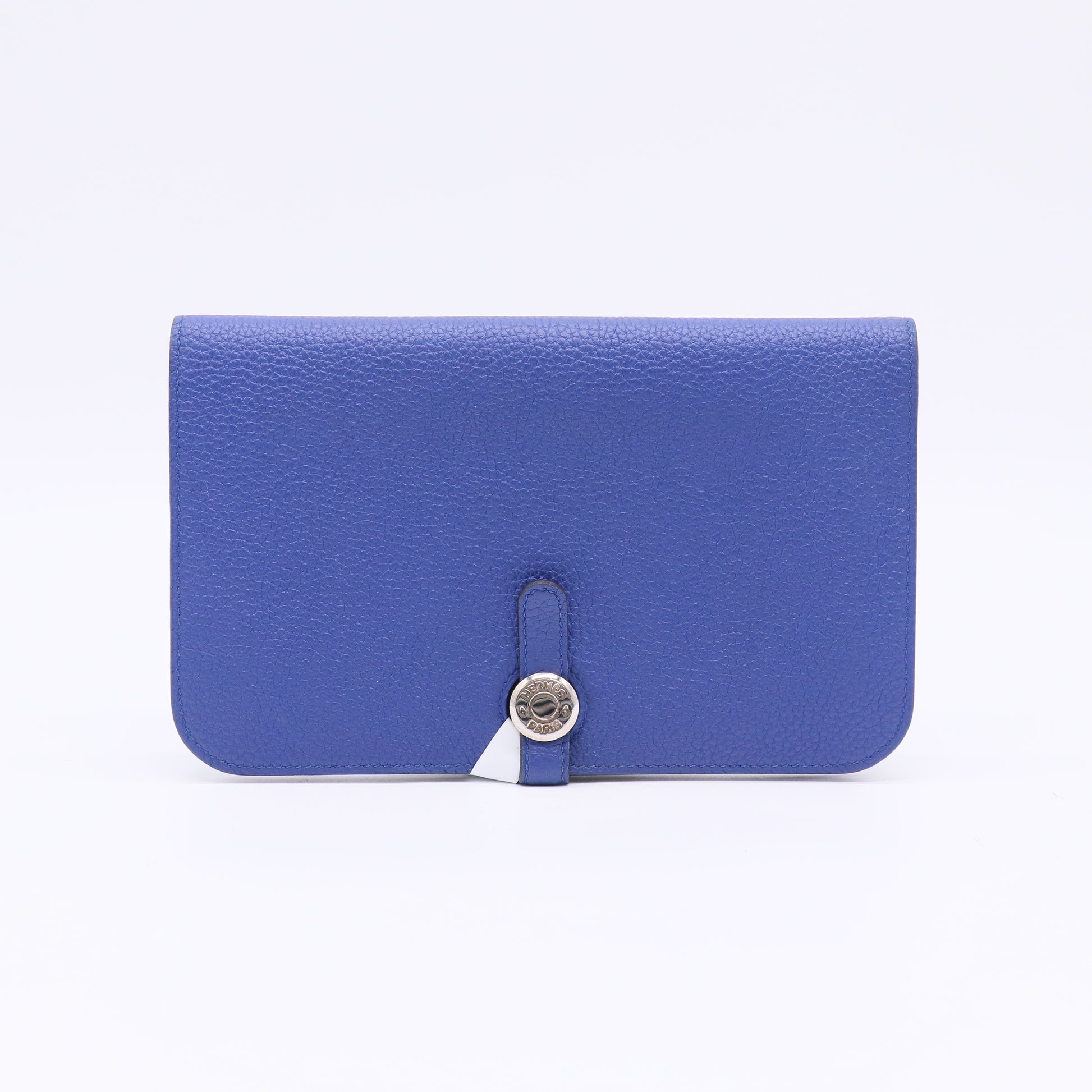 Dogon Duo Navy Calfskin Long Wallet W22523
