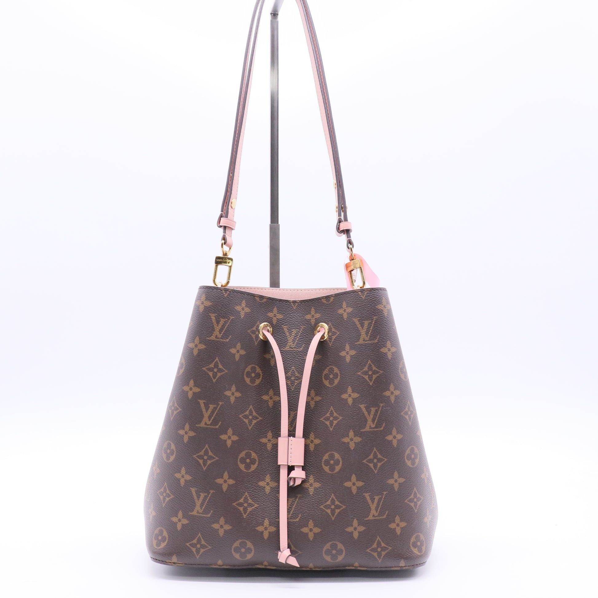 NeoNoe Handbag Monogram Canvas MM Twins
