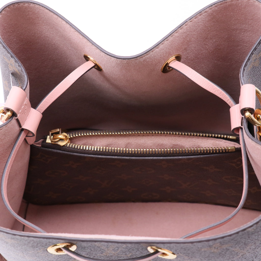 NeoNoe Handbag Monogram Canvas MM Twins