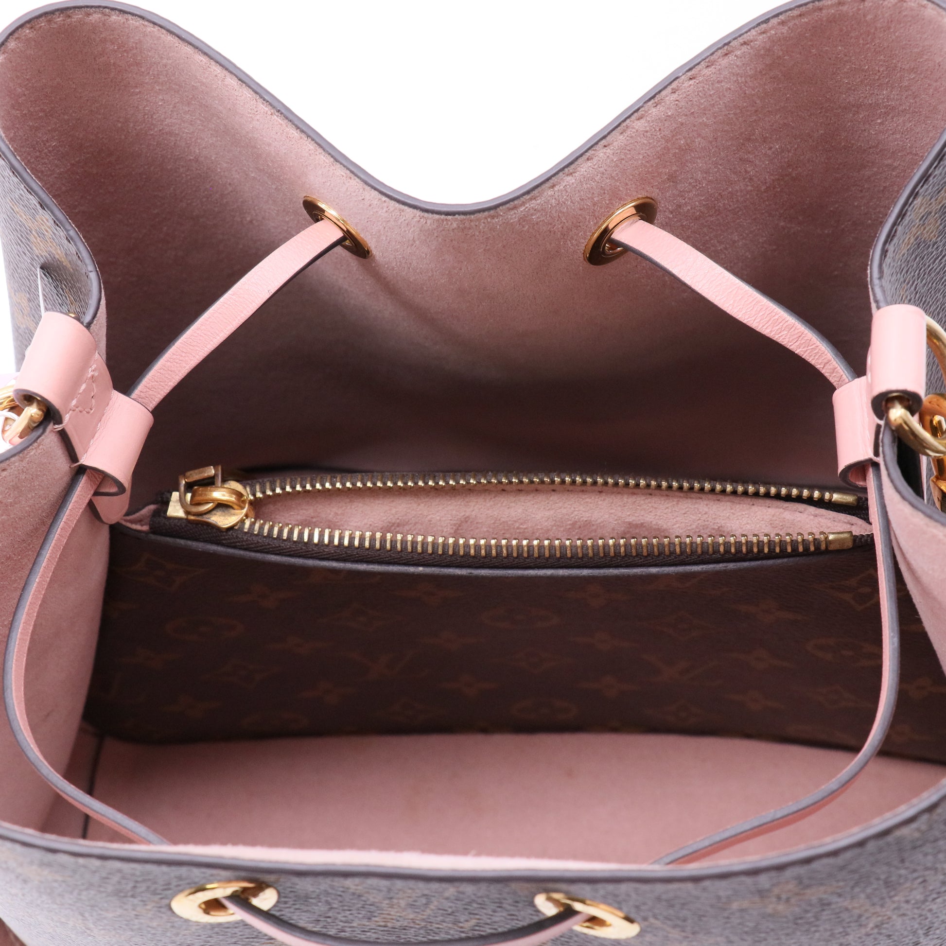 NeoNoe Handbag Monogram Canvas MM Twins
