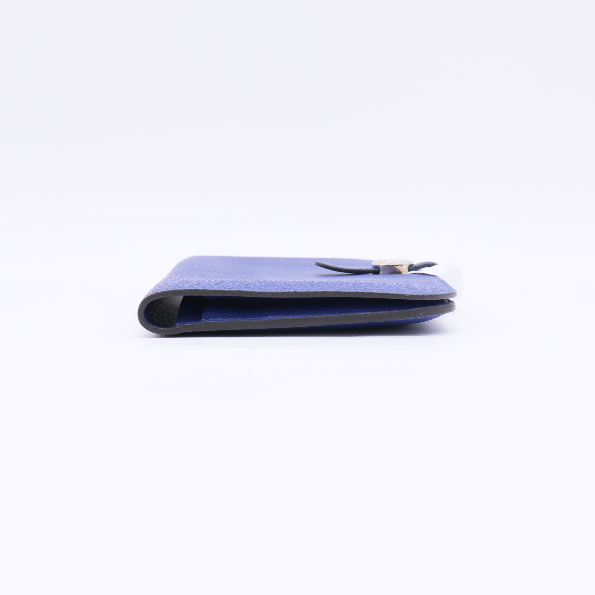 Dogon Duo Navy Calfskin Long Wallet W22523