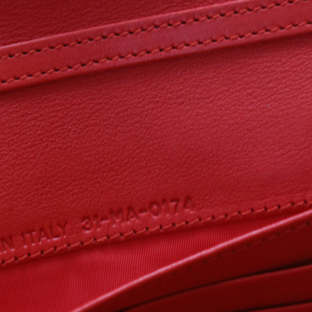 Turnlock Wallet on Chain Leather