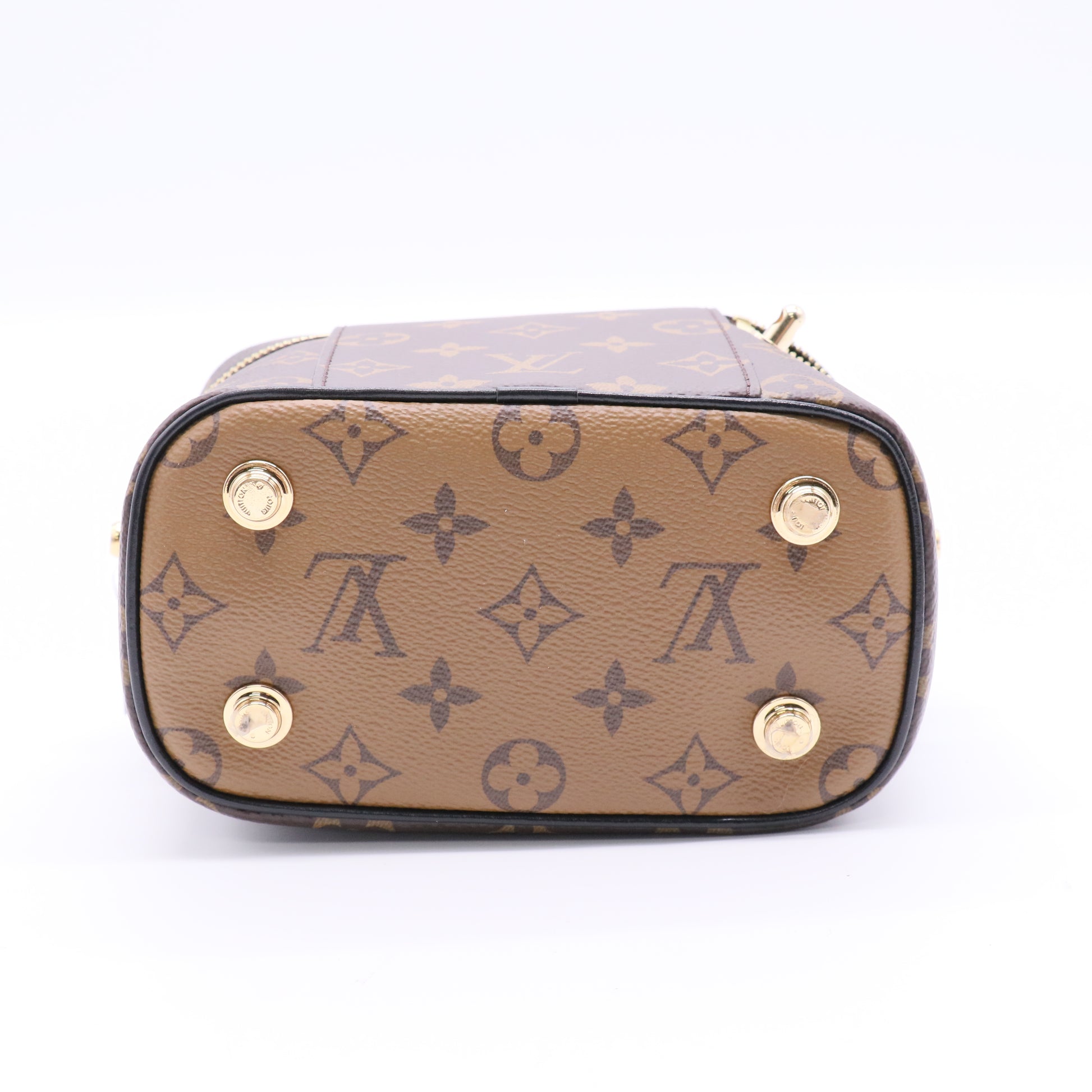 Vanity Handbag Reverse Monogram Canvas PM twins