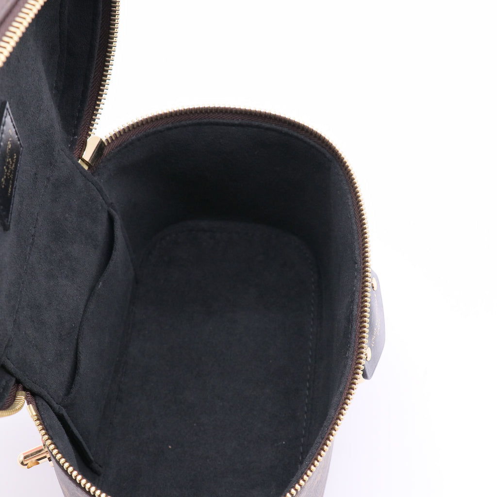 Vanity Handbag Reverse Monogram Canvas PM twins