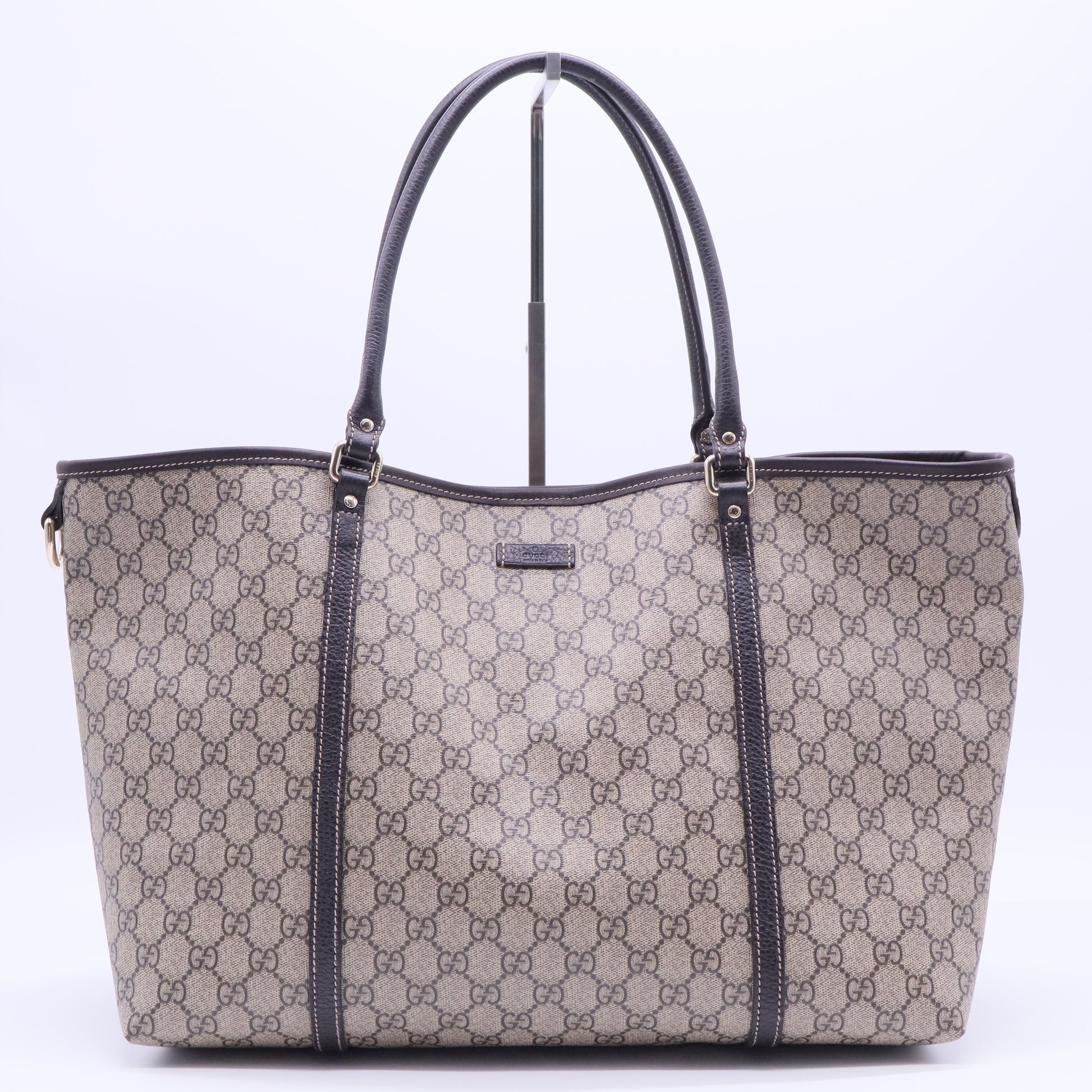 GG Plus Monogram Large Joy Tote Dark Brown B20147