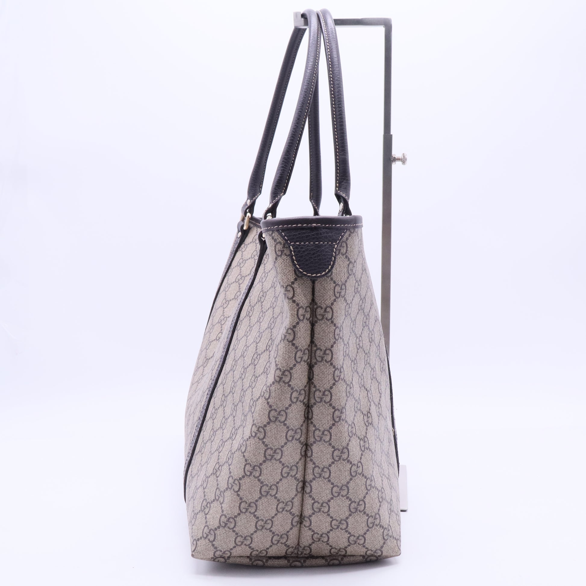 GG Plus Monogram Large Joy Tote Dark Brown B20147