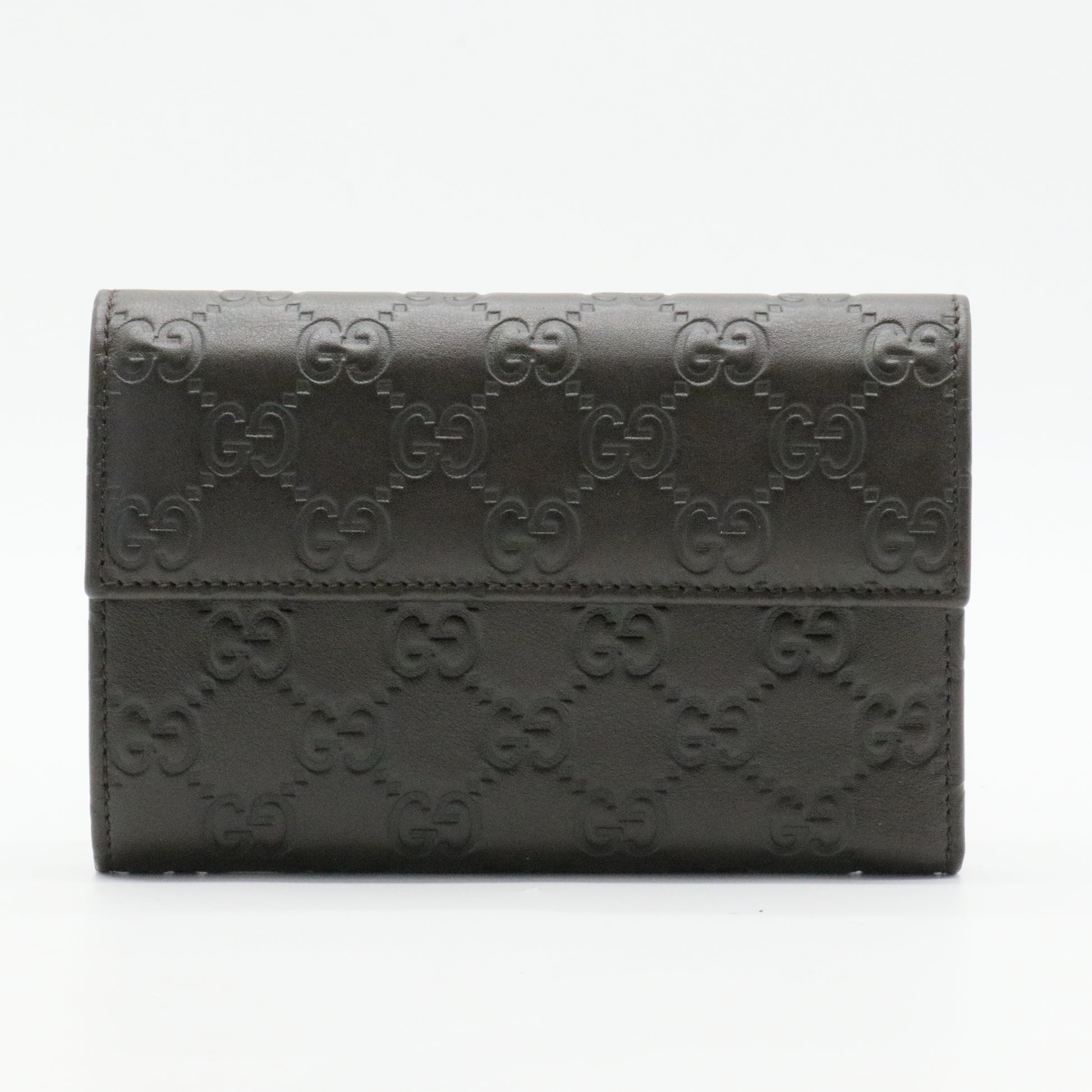 Flap Wallet Guccissima Leather