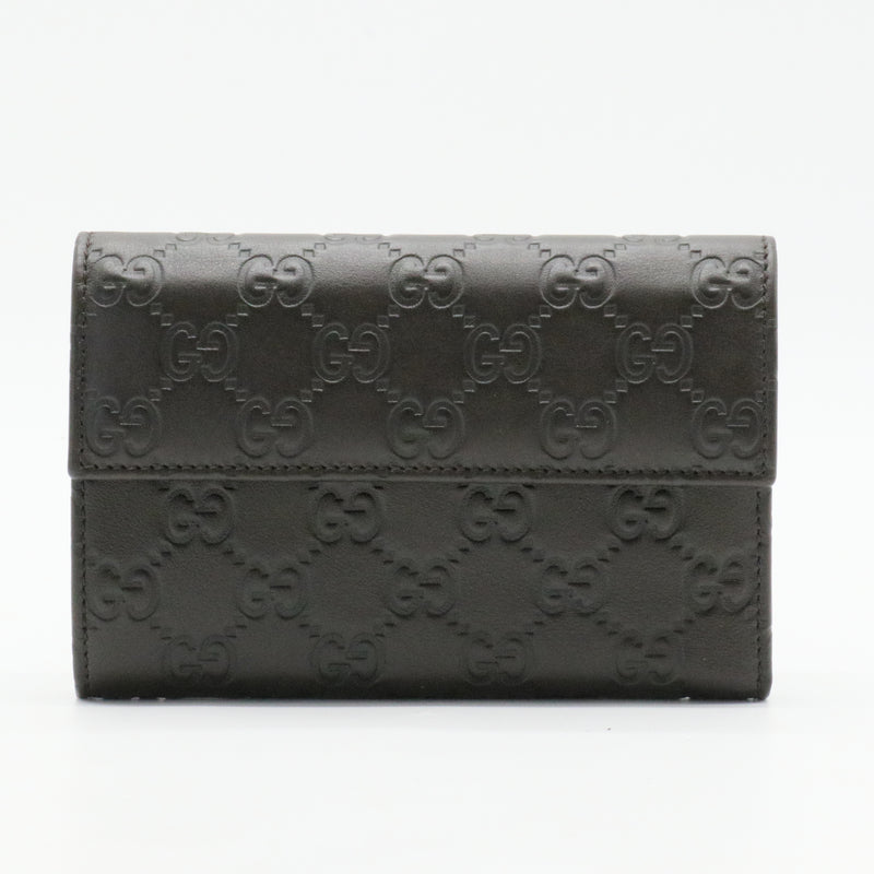 Flap Wallet Guccissima Leather