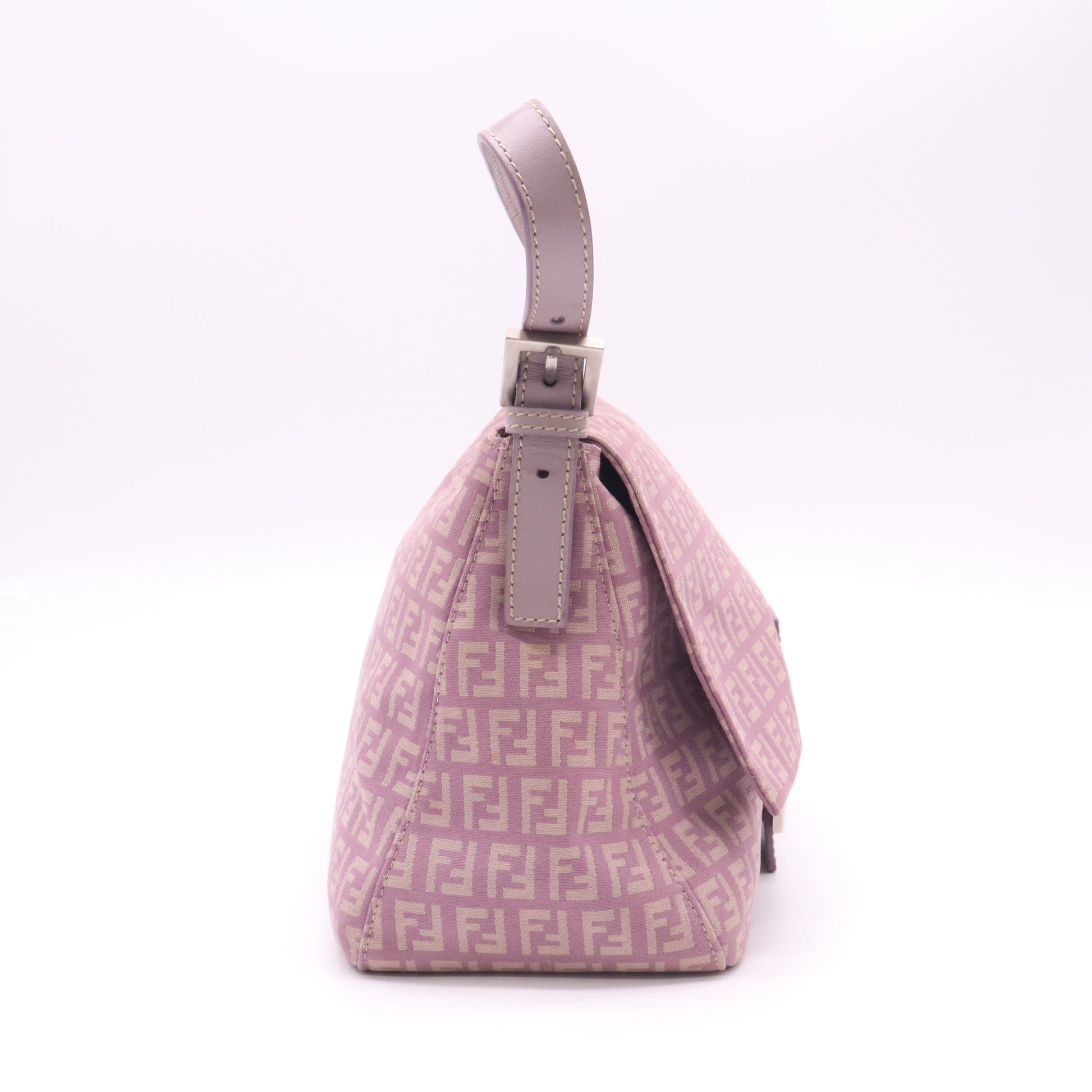 Fendi Zucchino Mama Baguette Shoulder Bag twins B23297