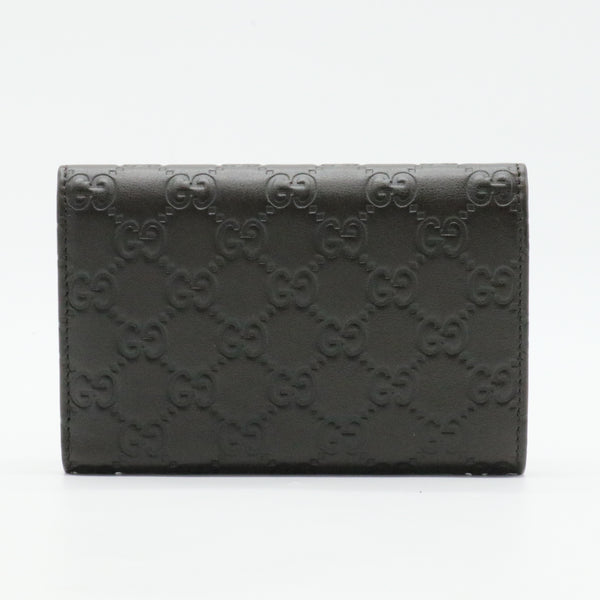 Flap Wallet Guccissima Leather