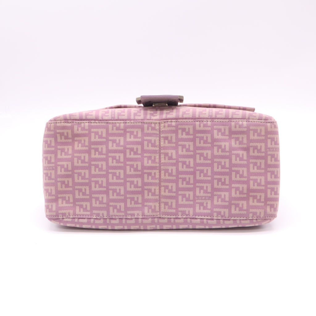Fendi Zucchino Mama Baguette Shoulder Bag twins B23297