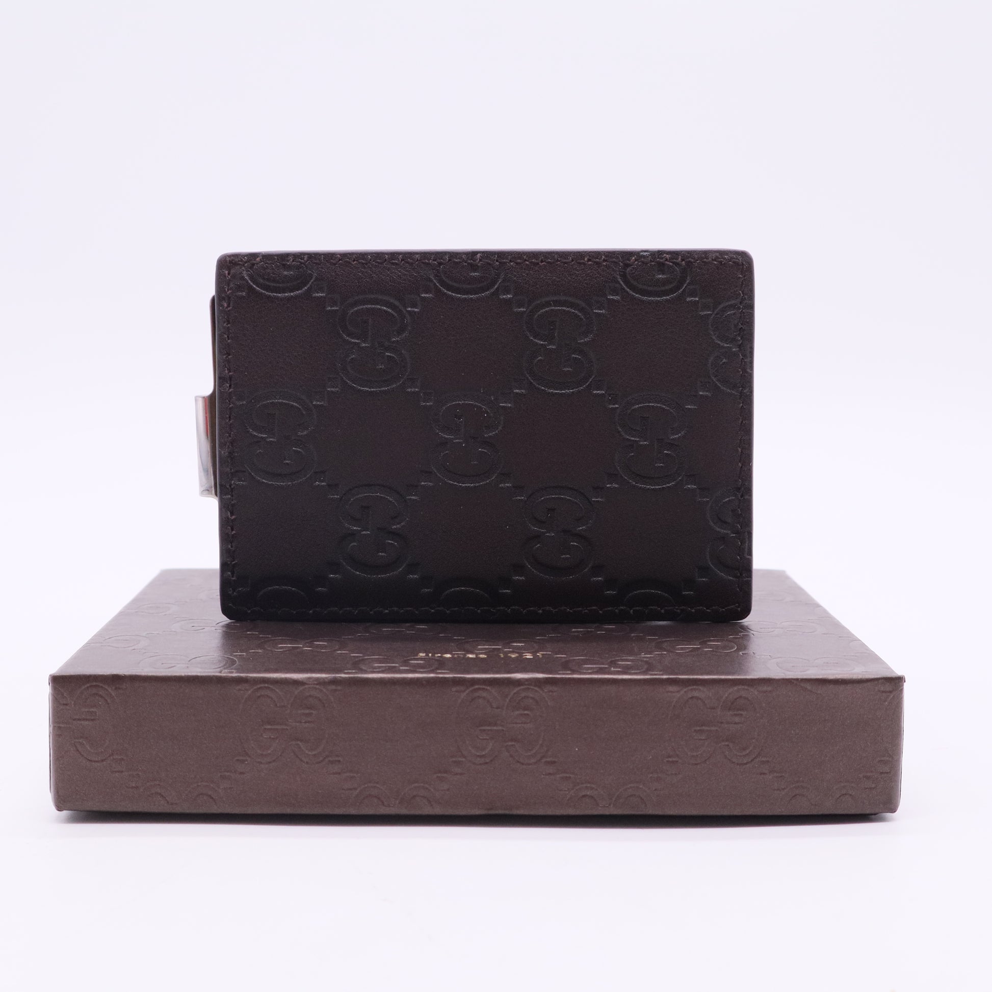 Guccissima Money Clip Black