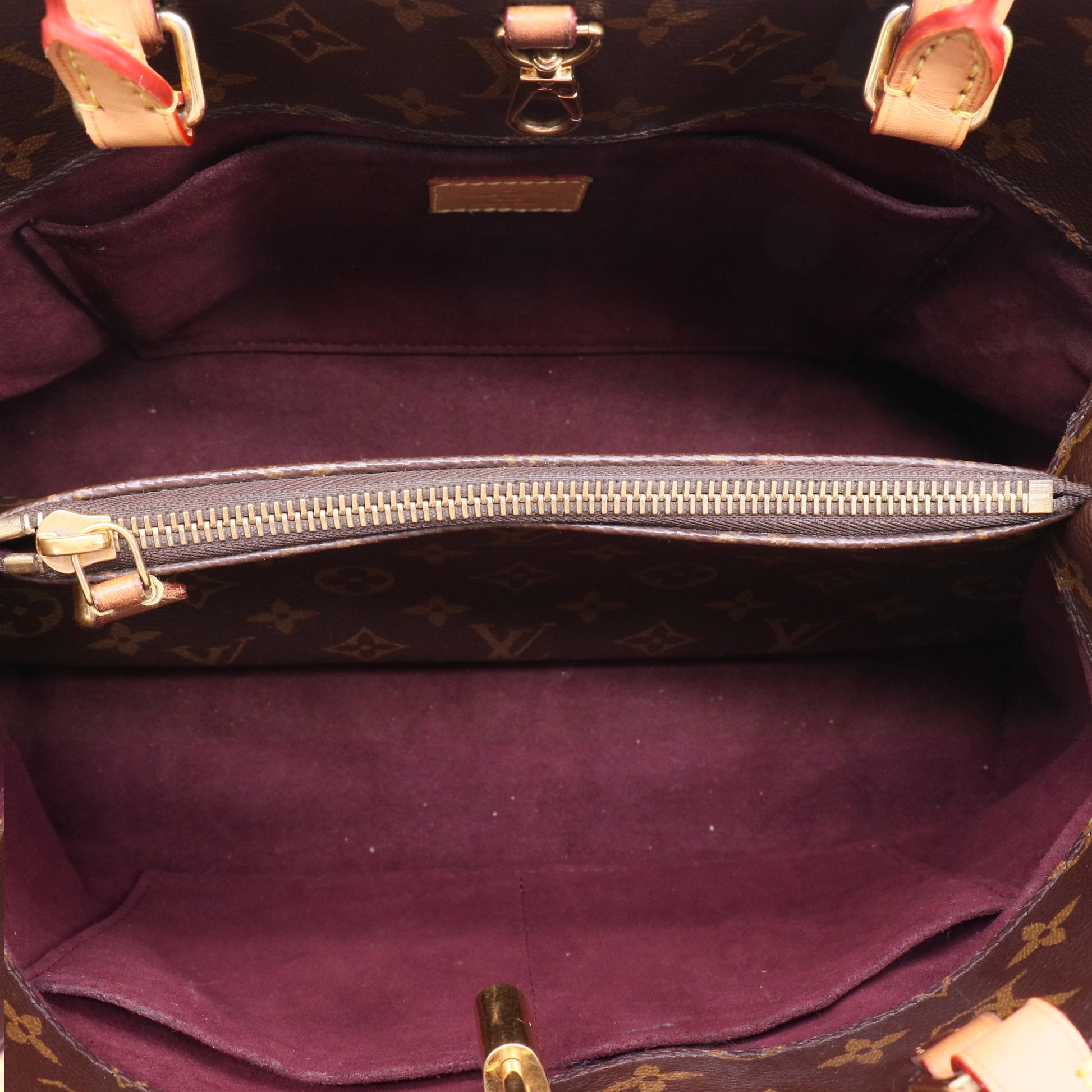 Louis Vuitton Montaigne Handbag Monogram Canvas BB J2156 Twins
