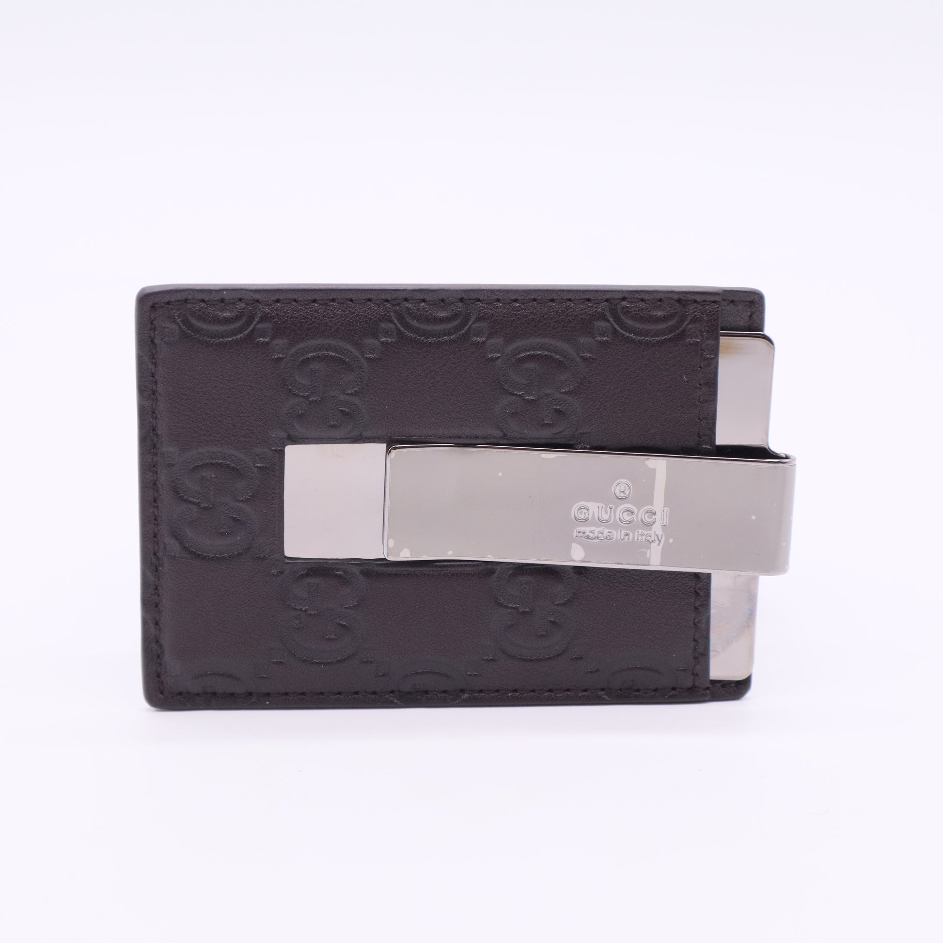 Guccissima Money Clip Black
