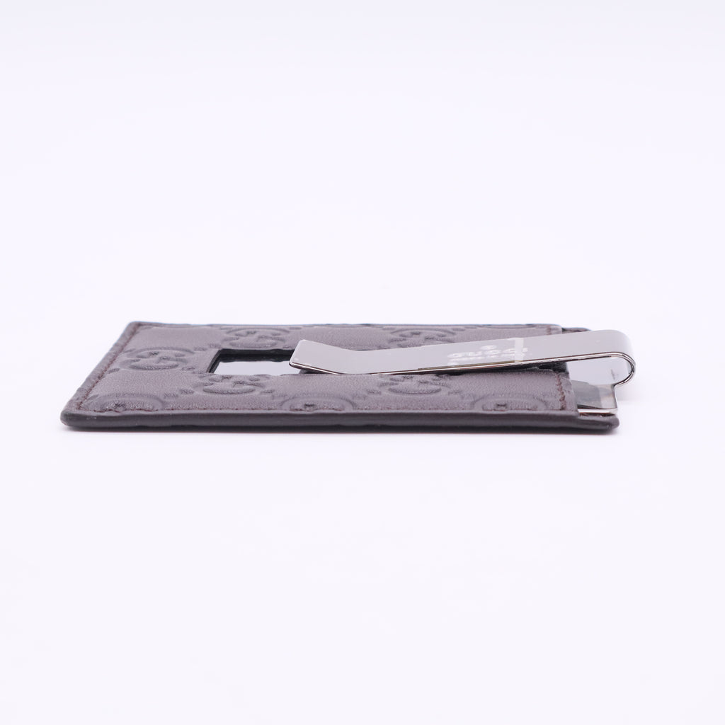 Guccissima Money Clip Black
