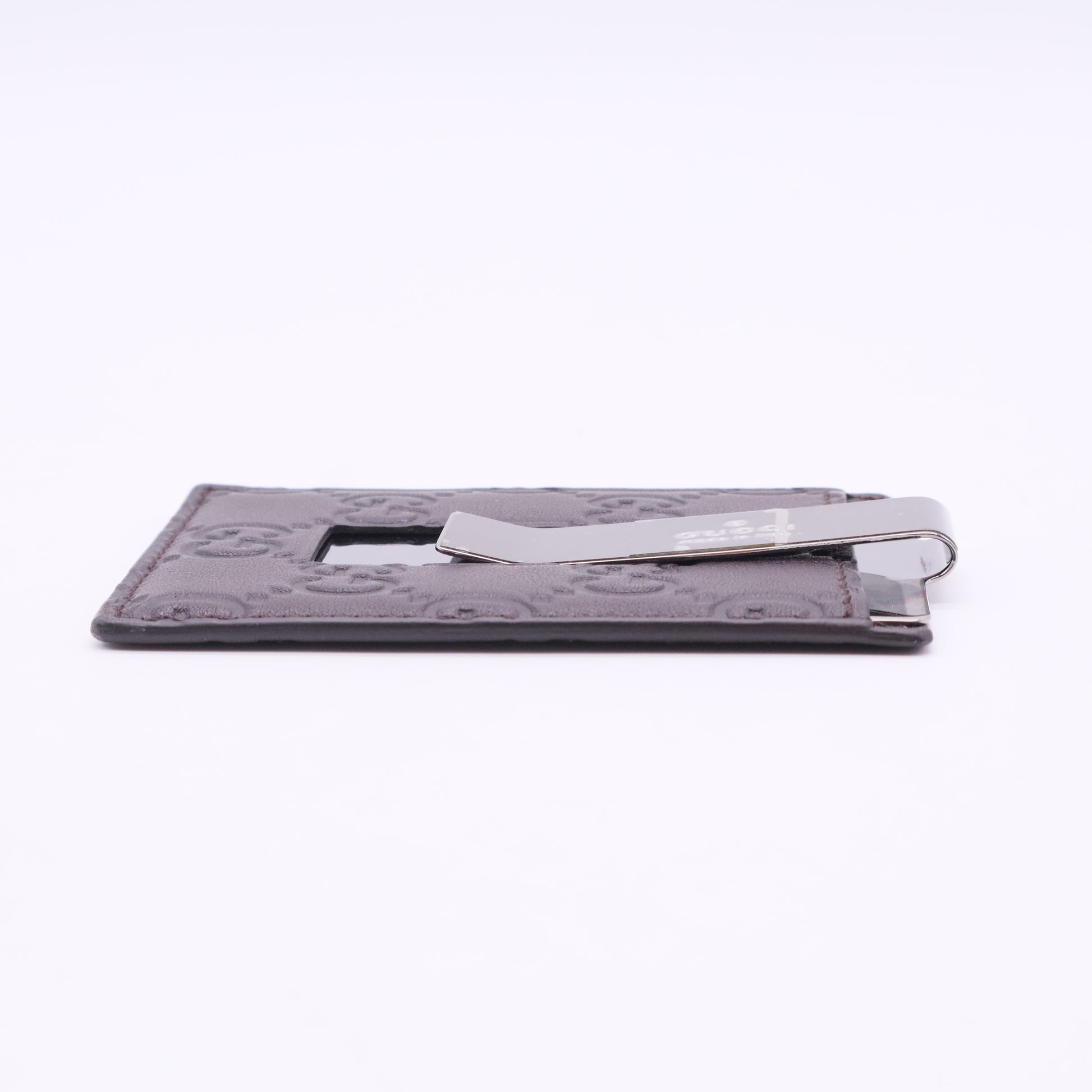 Guccissima Money Clip Black
