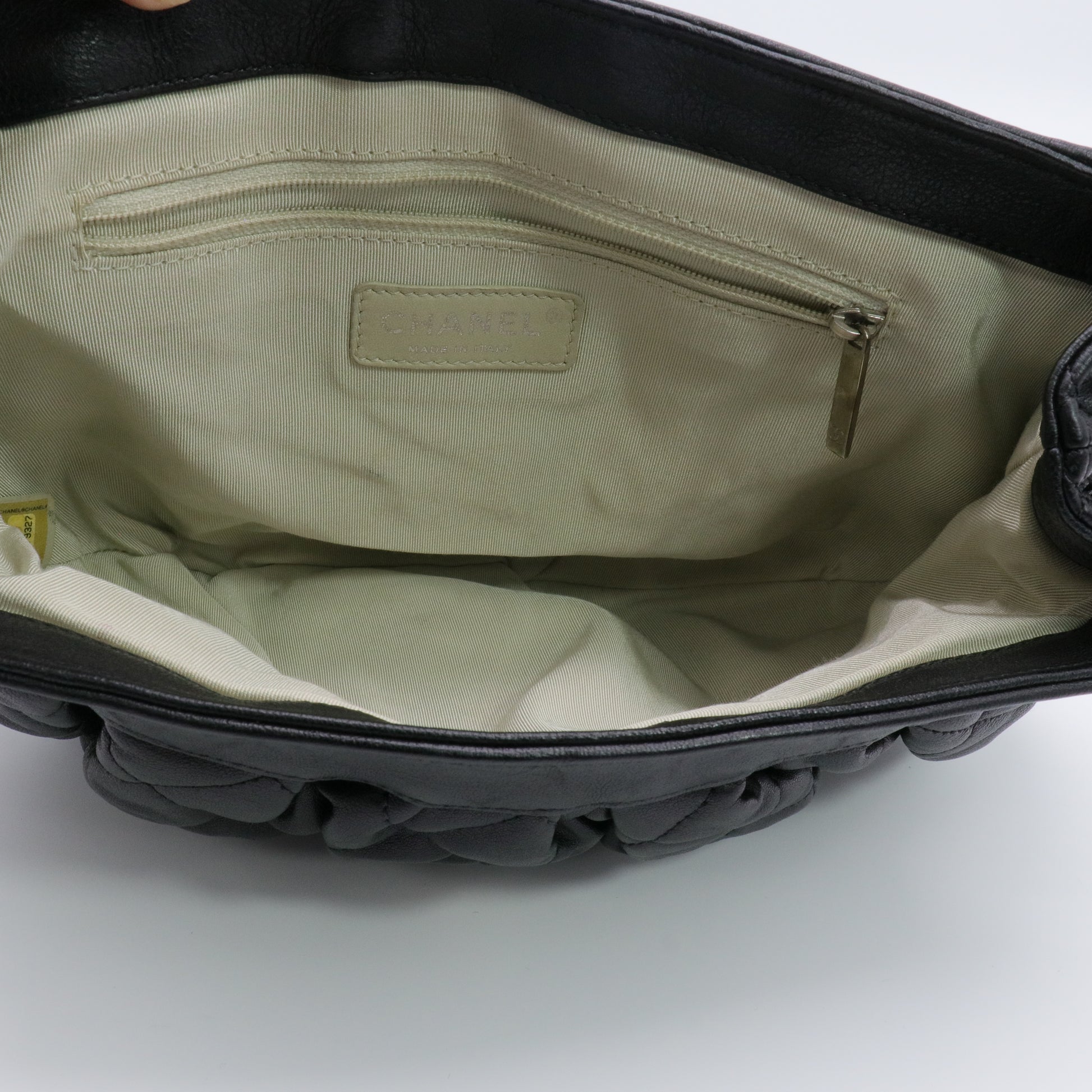 Chain Around Flap Bag Quilted Leather Medium twins