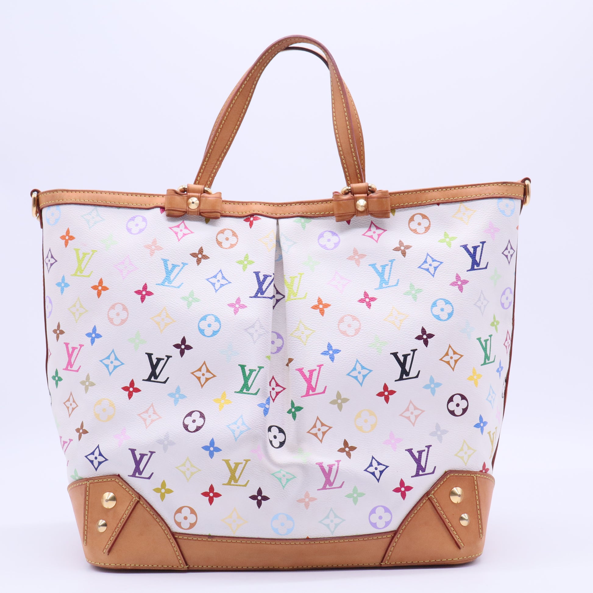White Monogram Multicolore Canvas Sharleen GM Bag B20007