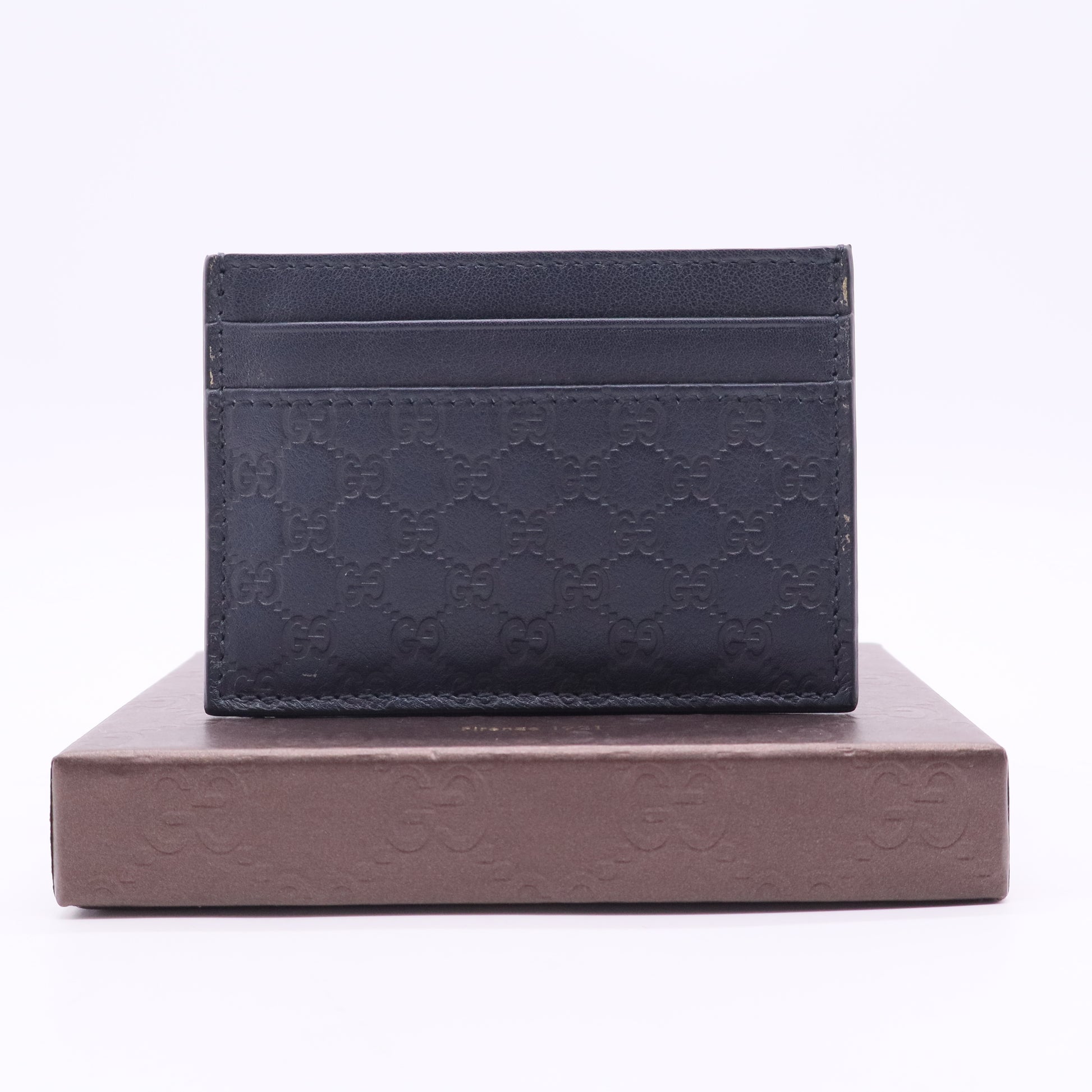Guccissima Money Clip Black