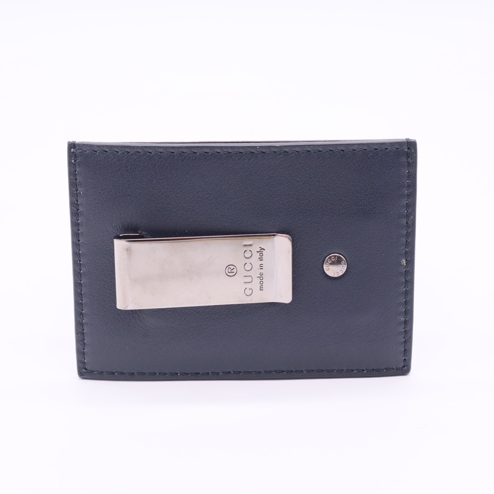 Guccissima Money Clip Black
